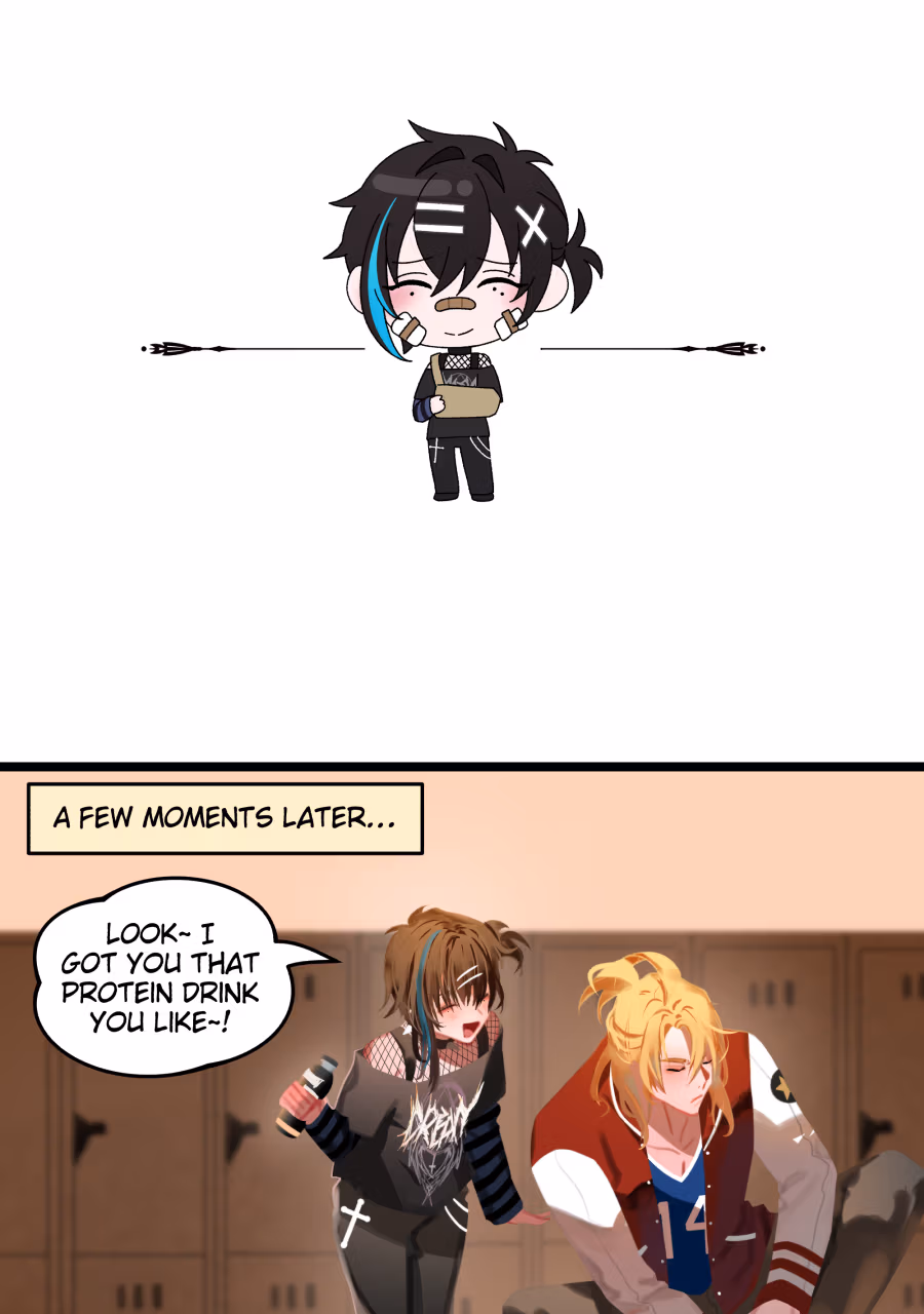 Goth Boy and the Jock Chapter 3 page 9 - 