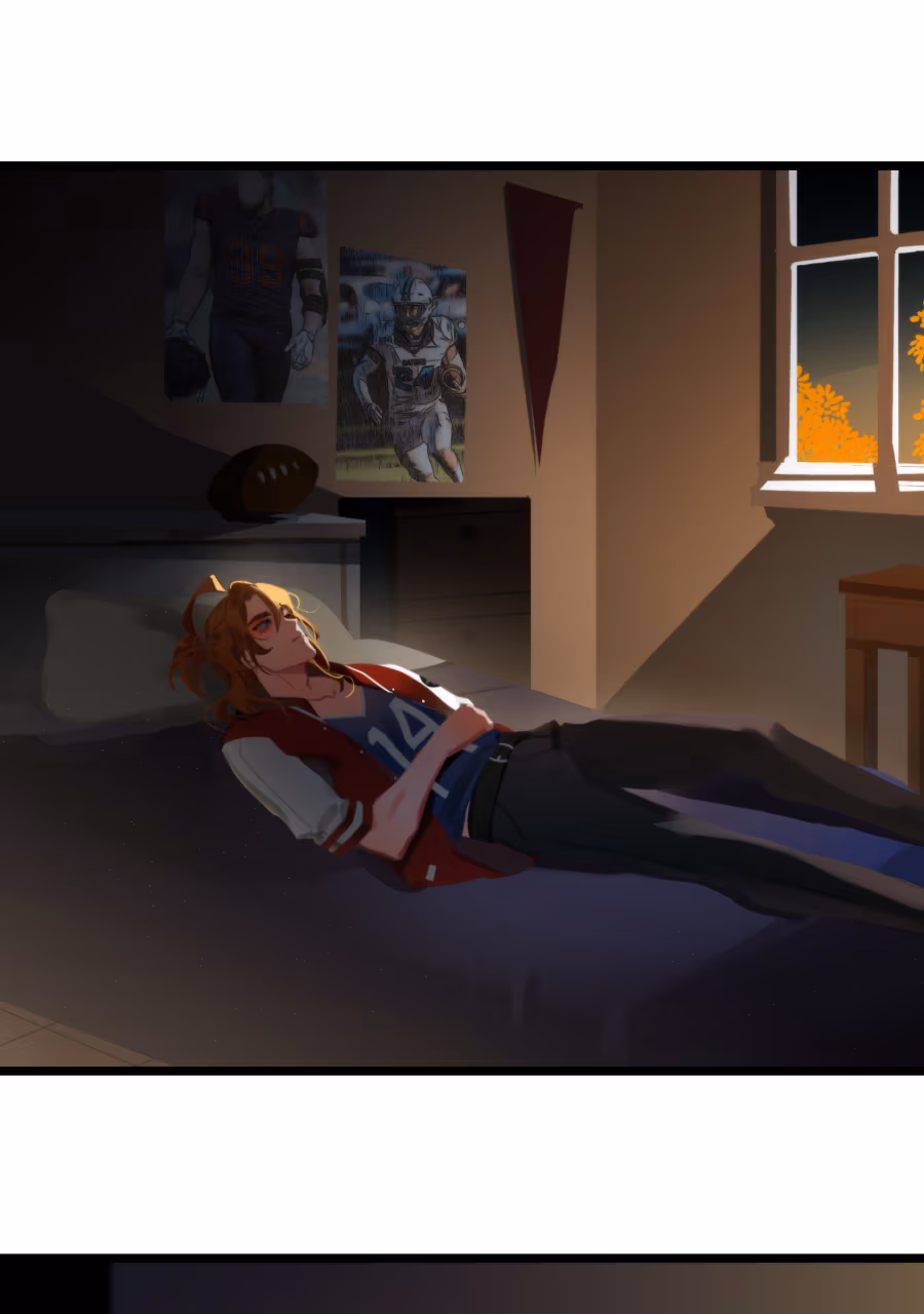 Goth Boy and the Jock Chapter 4 page 8 - 
