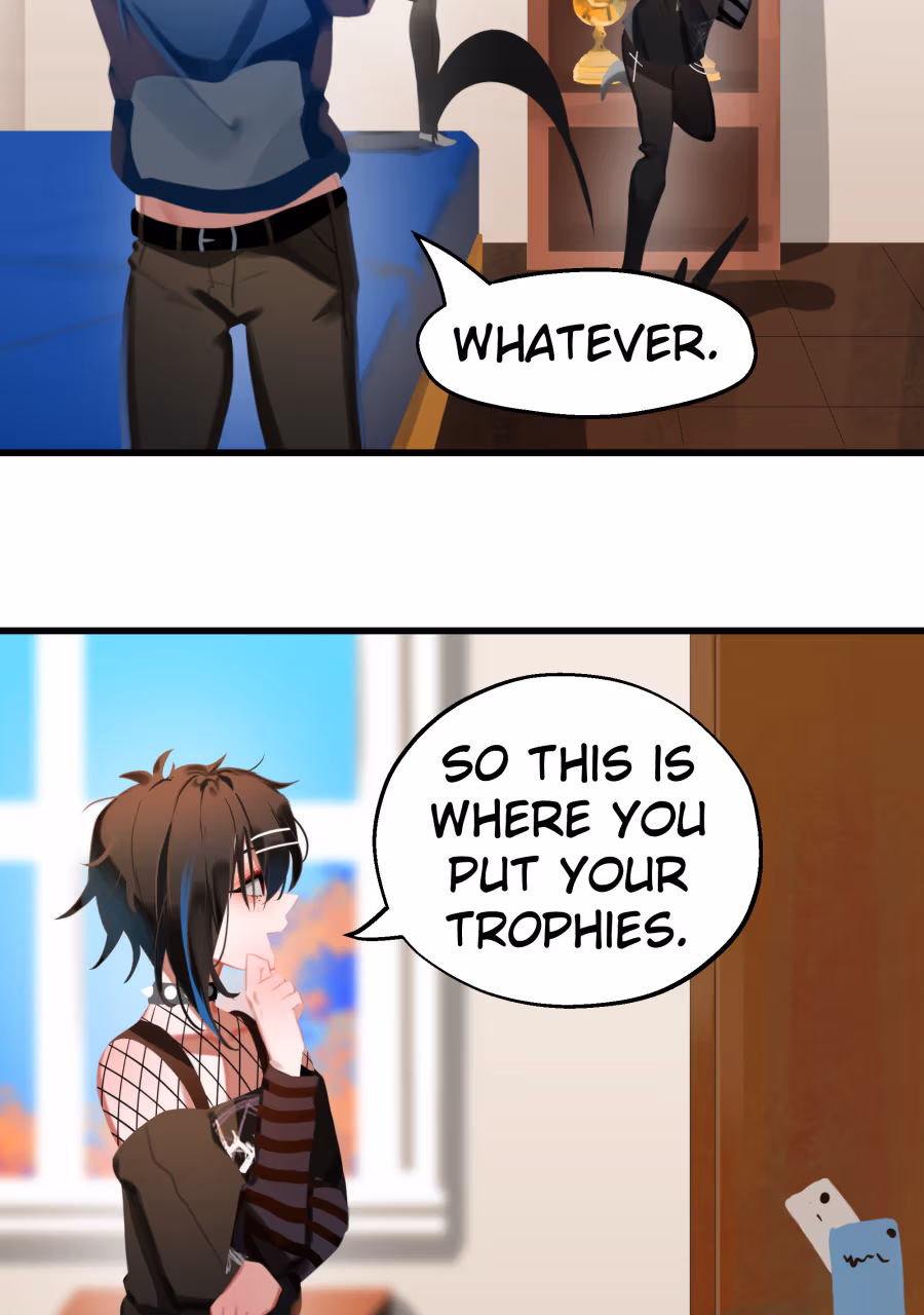 Goth Boy and the Jock Chapter 5 page 12 - 