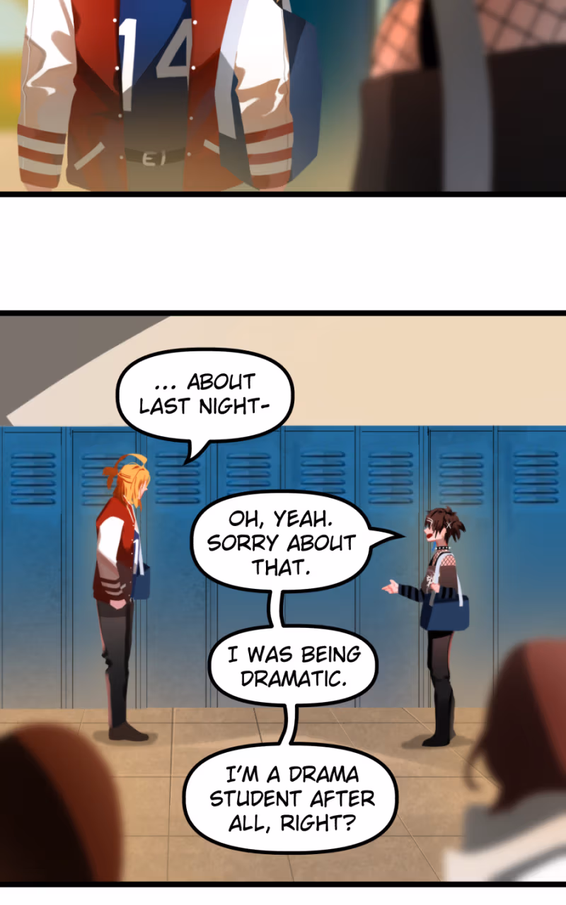 Goth Boy and the Jock Chapter 9 page 18 - 