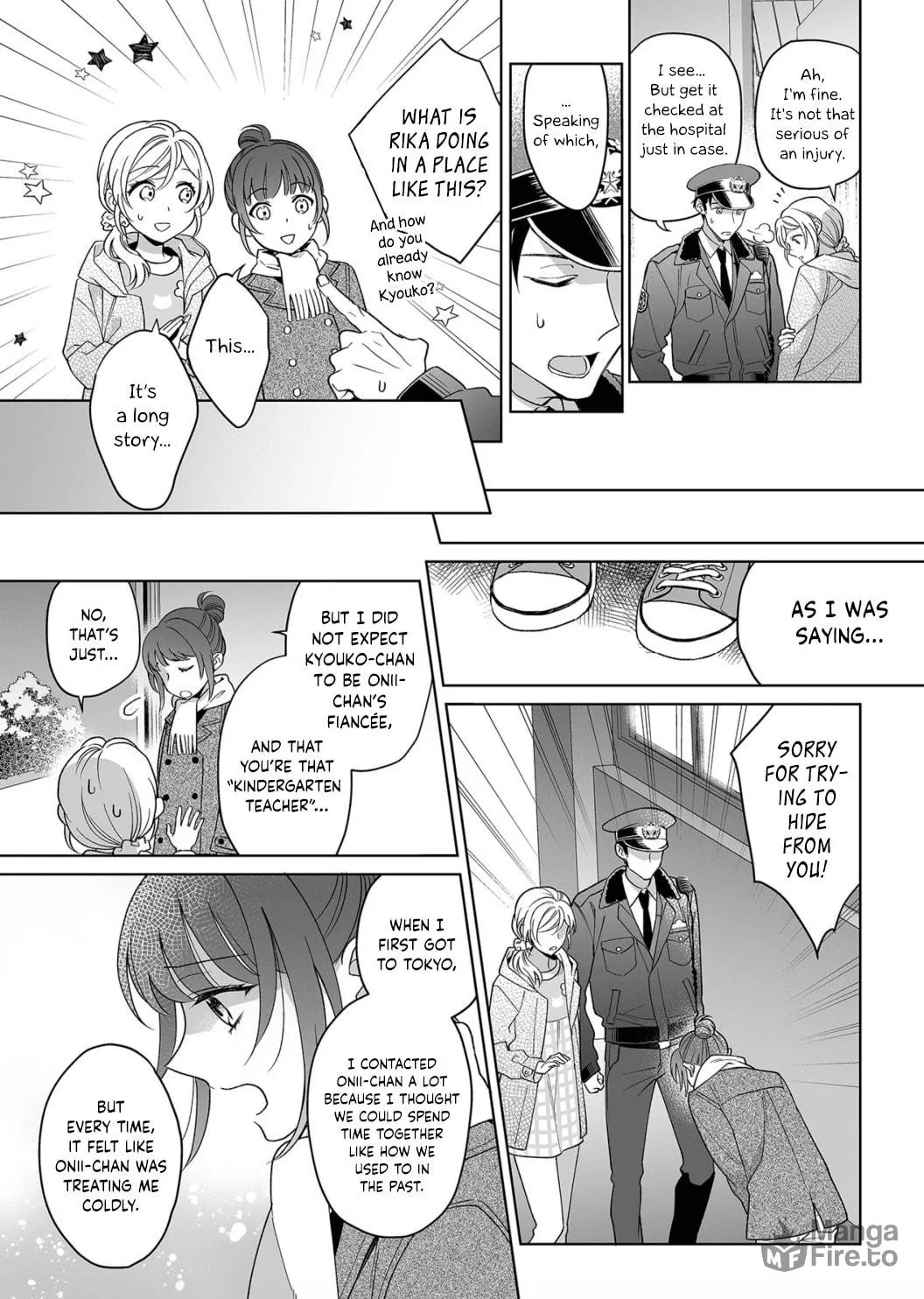 Goukon Aite wa Nikushoku Keikan?! Chapter 13 page 20 - 