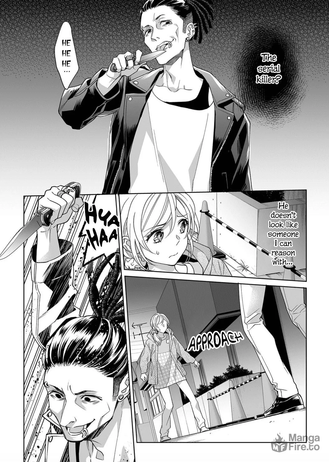 Goukon Aite wa Nikushoku Keikan?! Chapter 13 page 10 - 
