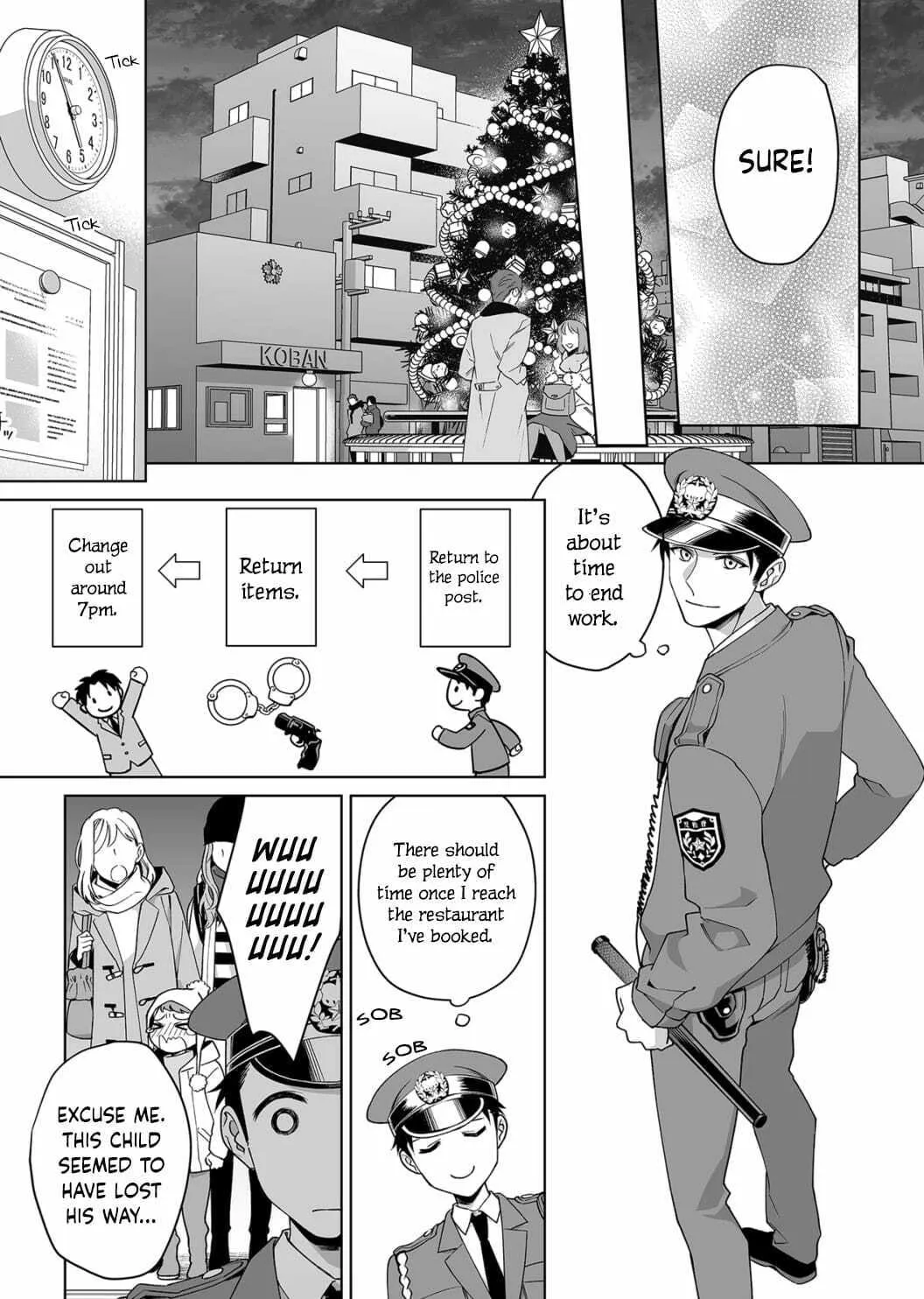 Goukon Aite wa Nikushoku Keikan?! Chapter 14 page 27 - 