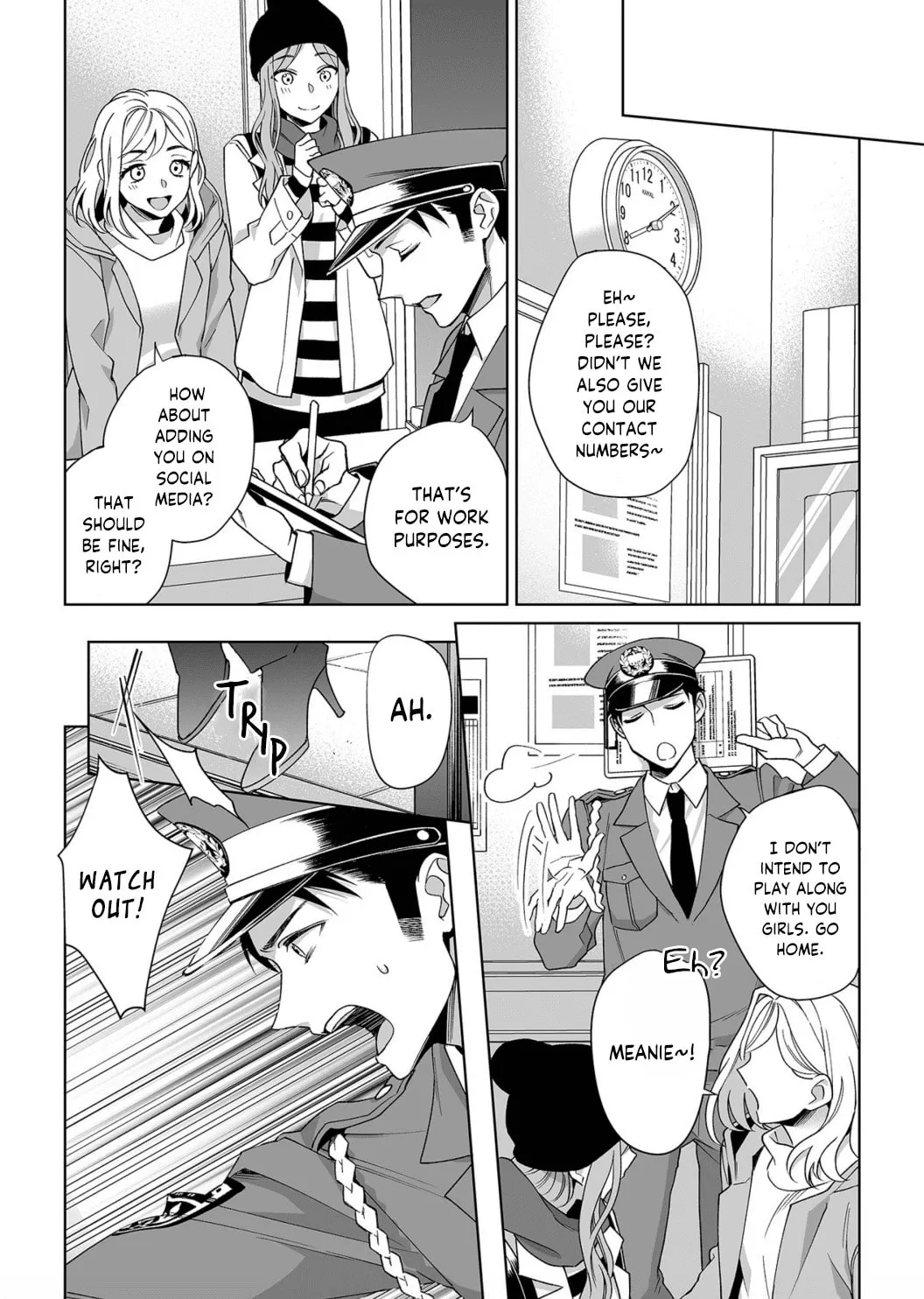 Goukon Aite wa Nikushoku Keikan?! Chapter 15 page 8 - 
