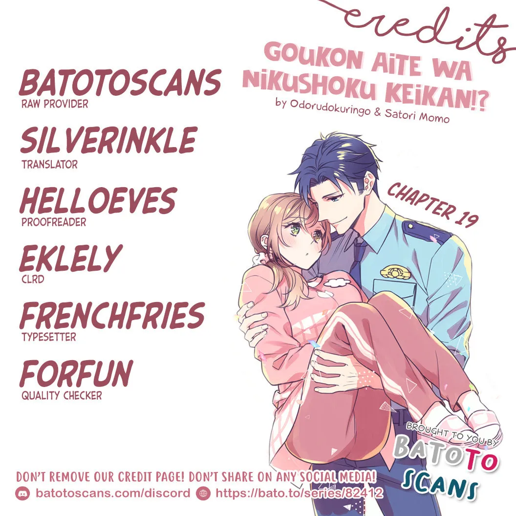 Goukon Aite wa Nikushoku Keikan?! Chapter 19 page 2 - 