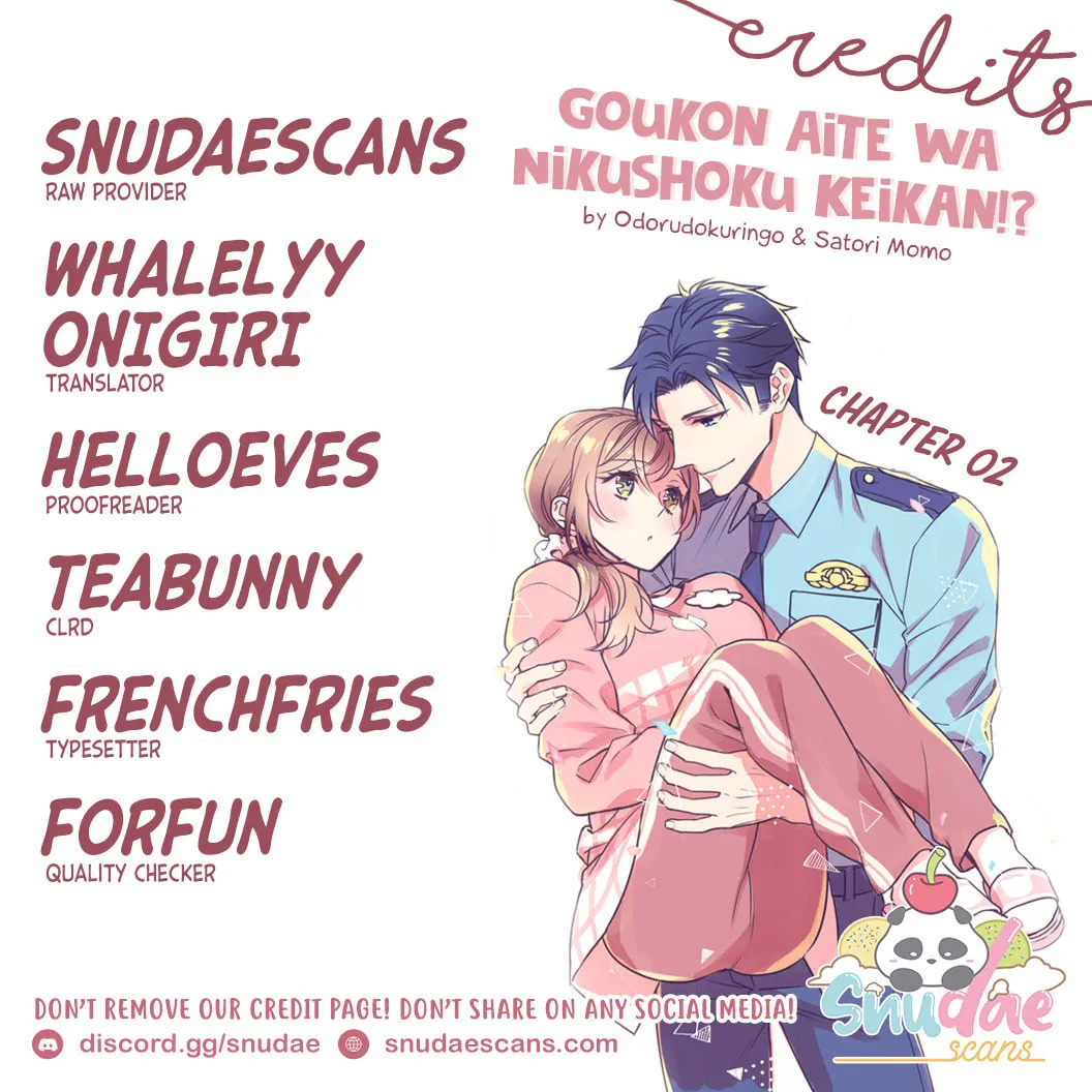 Goukon Aite wa Nikushoku Keikan?! Chapter 2 page 2 - 