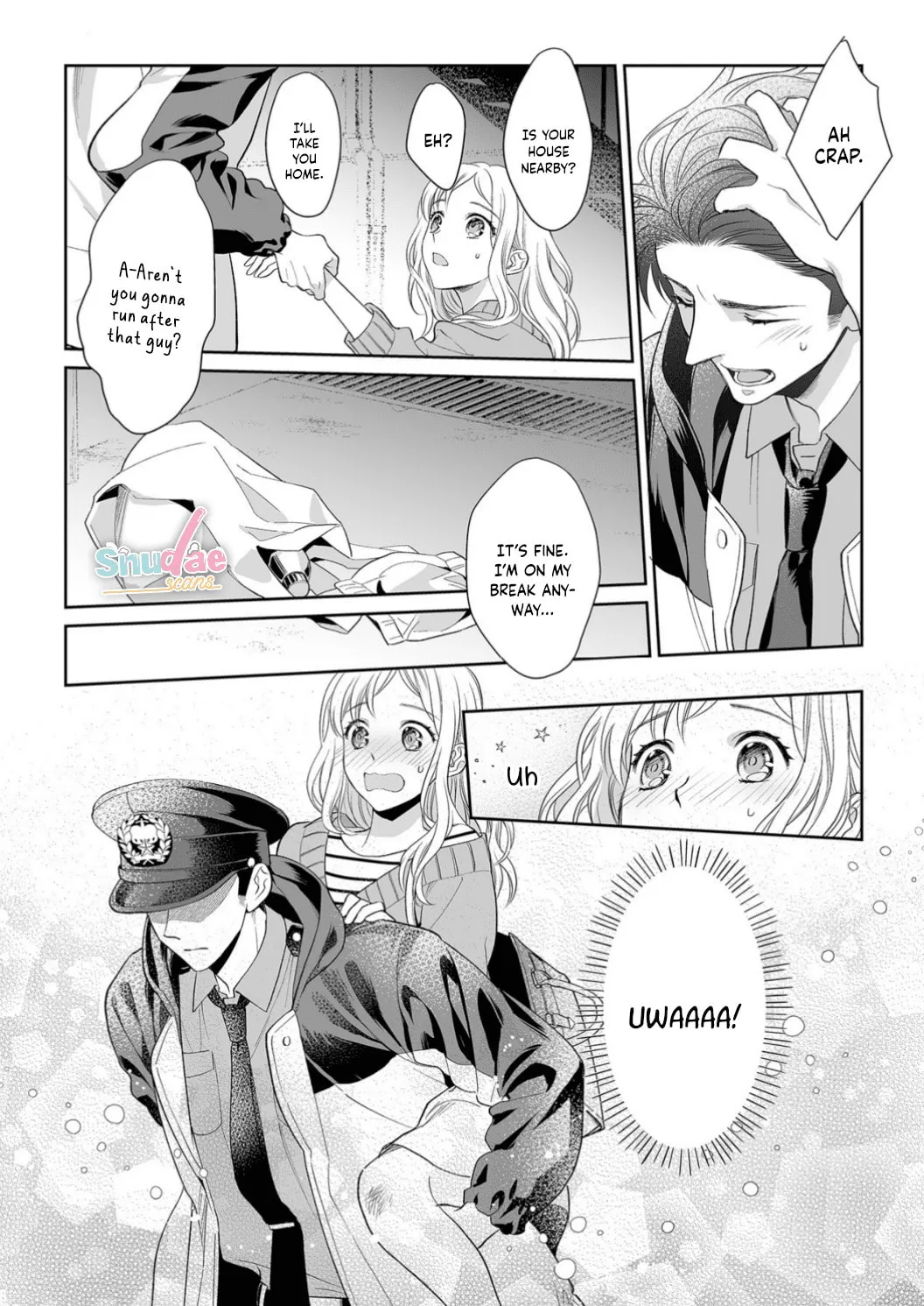 Goukon Aite wa Nikushoku Keikan?! Chapter 2 page 16 - 