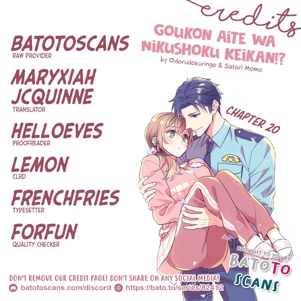 Goukon Aite wa Nikushoku Keikan?! Chapter 20 page 2 - 