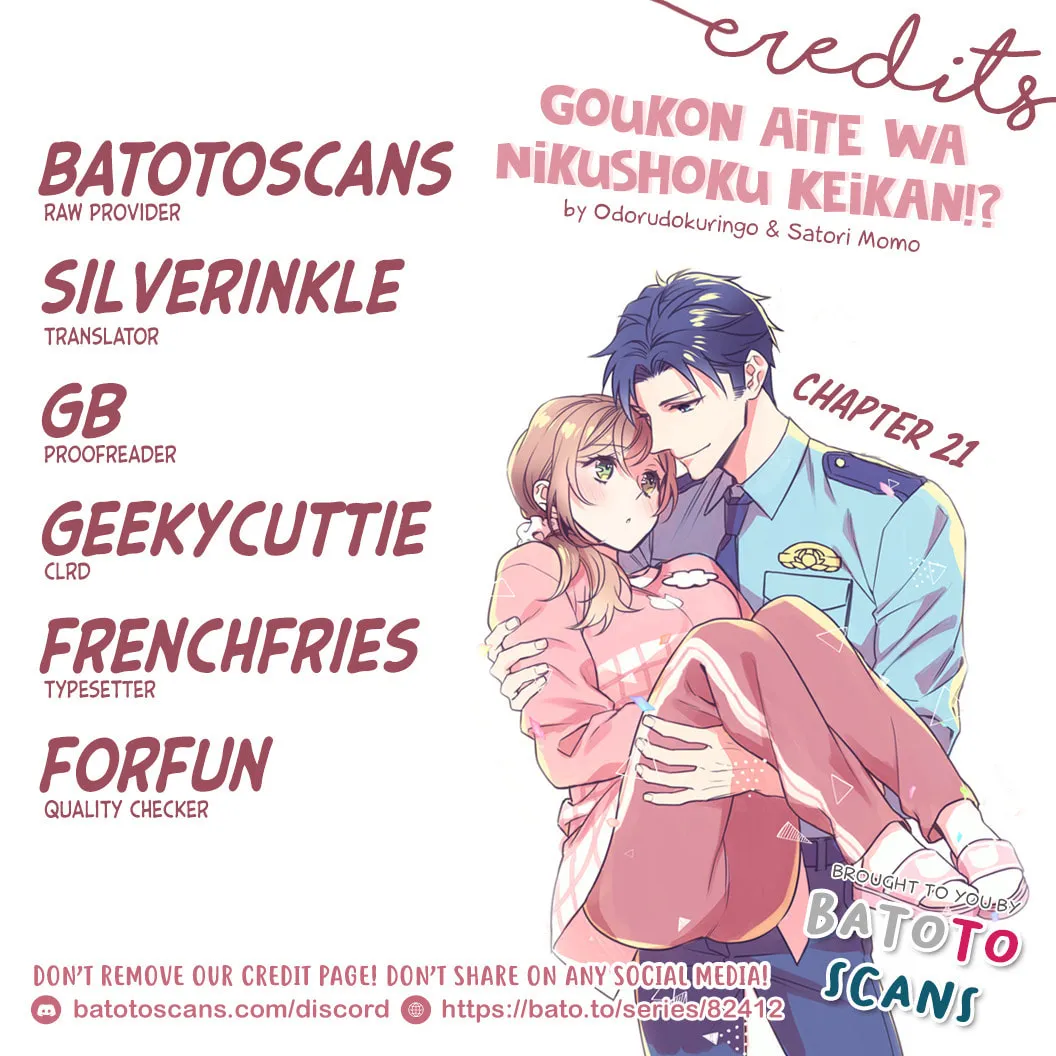 Goukon Aite wa Nikushoku Keikan?! Chapter 21 page 2 - 