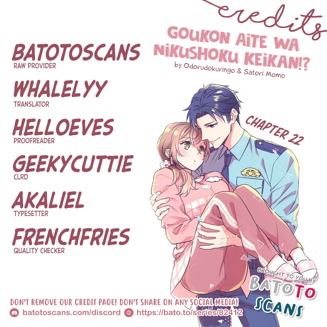 Goukon Aite wa Nikushoku Keikan?! Chapter 22 page 2 - 