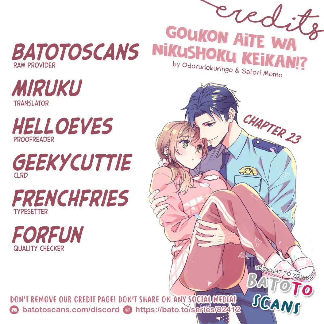 Goukon Aite wa Nikushoku Keikan?! Chapter 23 page 2 - 