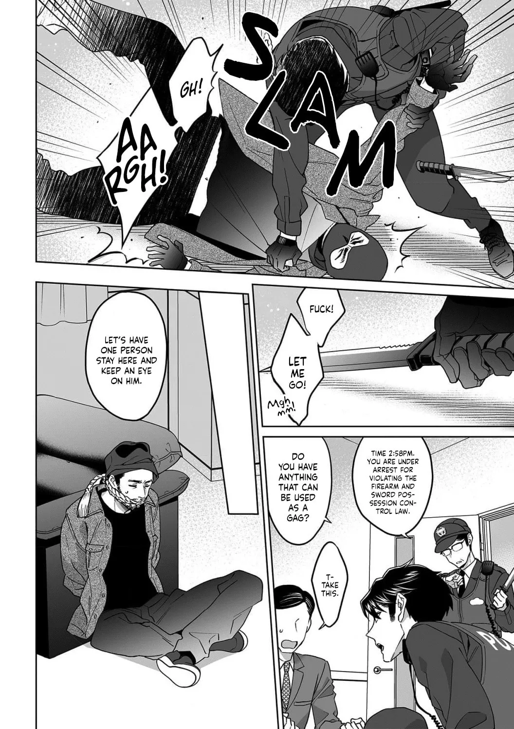 Goukon Aite wa Nikushoku Keikan?! Chapter 27 page 8 - 