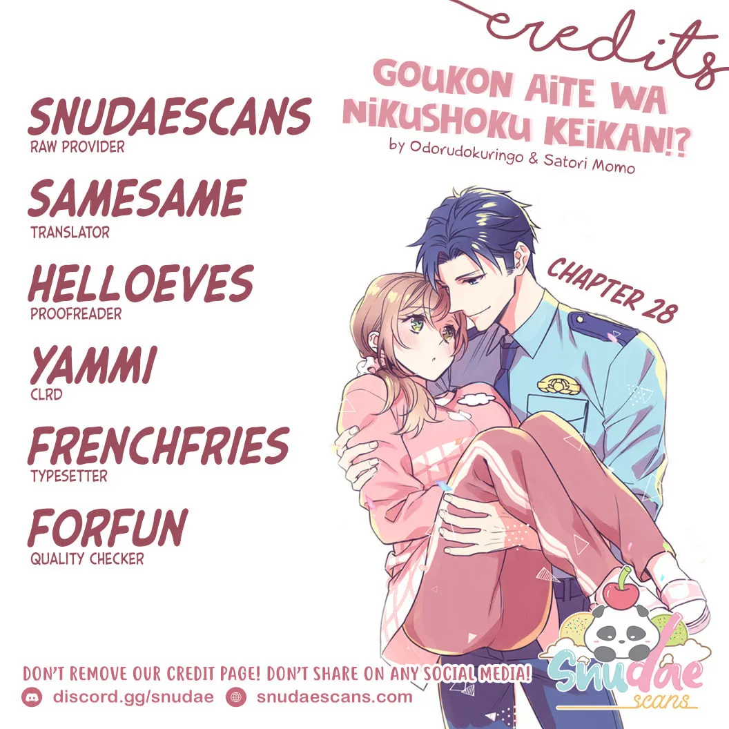Goukon Aite wa Nikushoku Keikan?! Chapter 28 page 2 - 