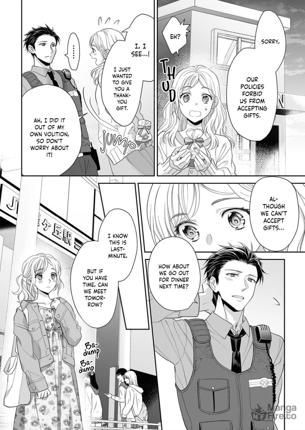 Goukon Aite wa Nikushoku Keikan?! Chapter 3 page 9 - 