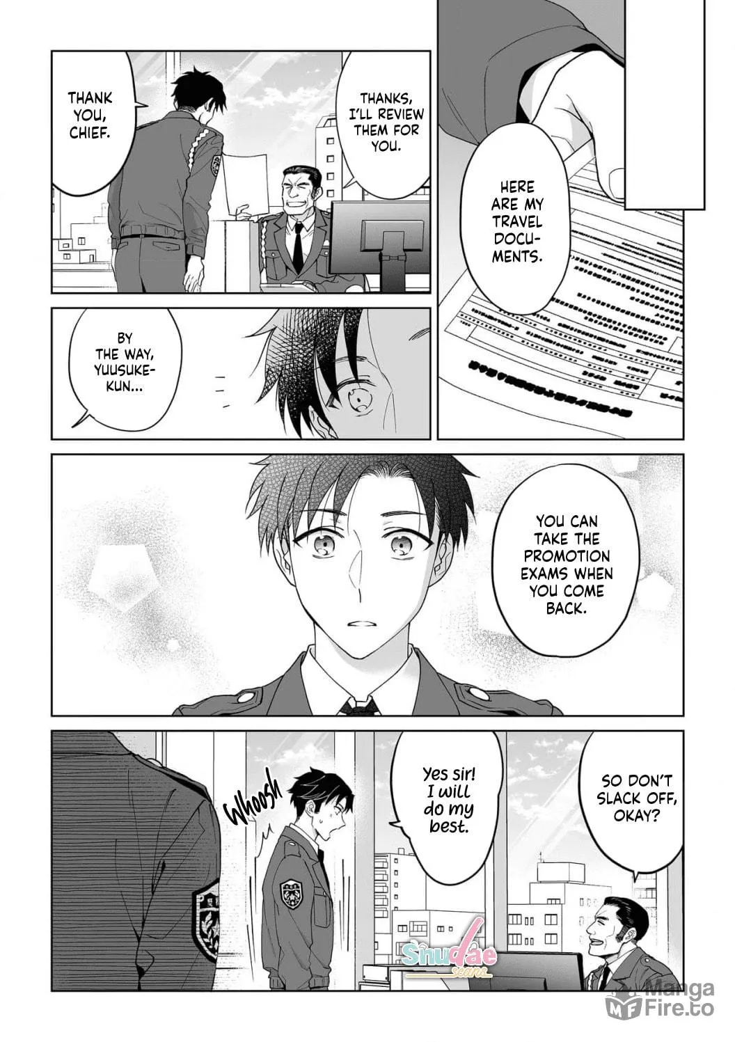 Goukon Aite wa Nikushoku Keikan?! Chapter 30 page 12 - 