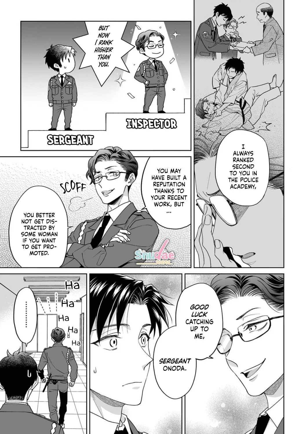 Goukon Aite wa Nikushoku Keikan?! Chapter 30 page 16 - 