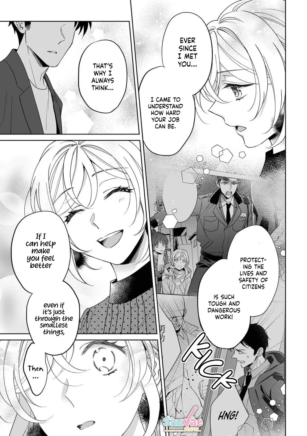 Goukon Aite wa Nikushoku Keikan?! Chapter 30 page 22 - 