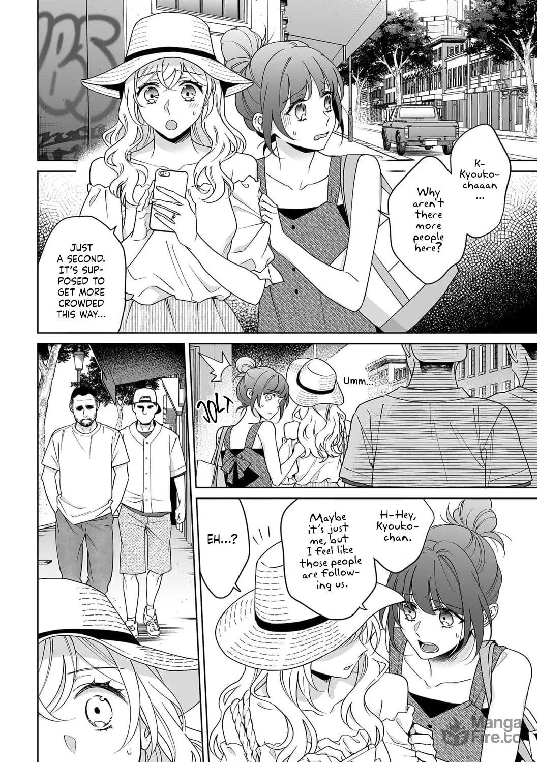 Goukon Aite wa Nikushoku Keikan?! Chapter 34 page 9 - 