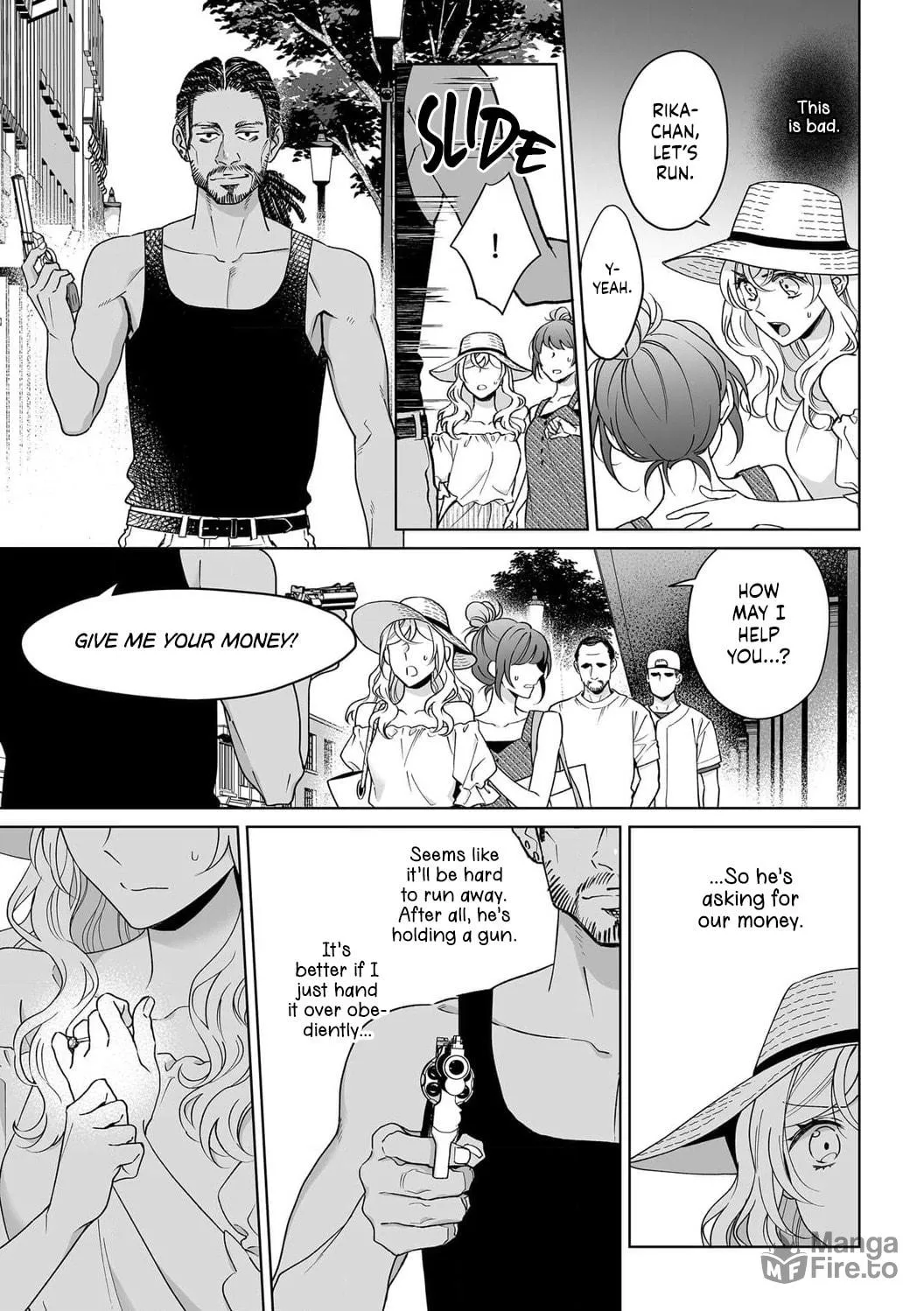 Goukon Aite wa Nikushoku Keikan?! Chapter 34 page 10 - 