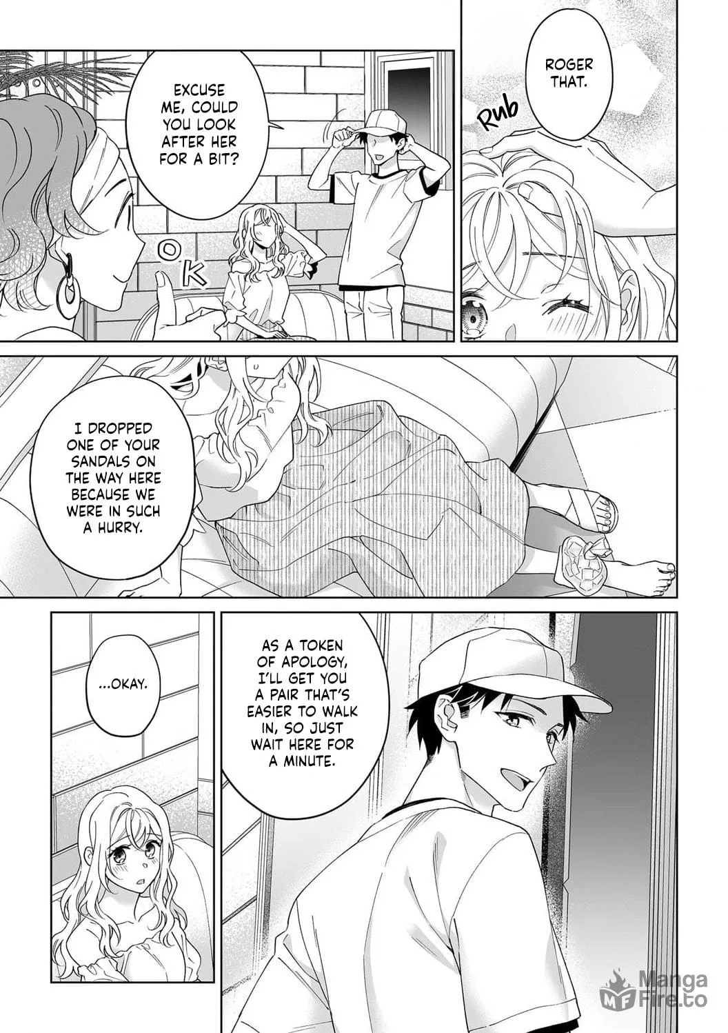 Goukon Aite wa Nikushoku Keikan?! Chapter 35 page 7 - 
