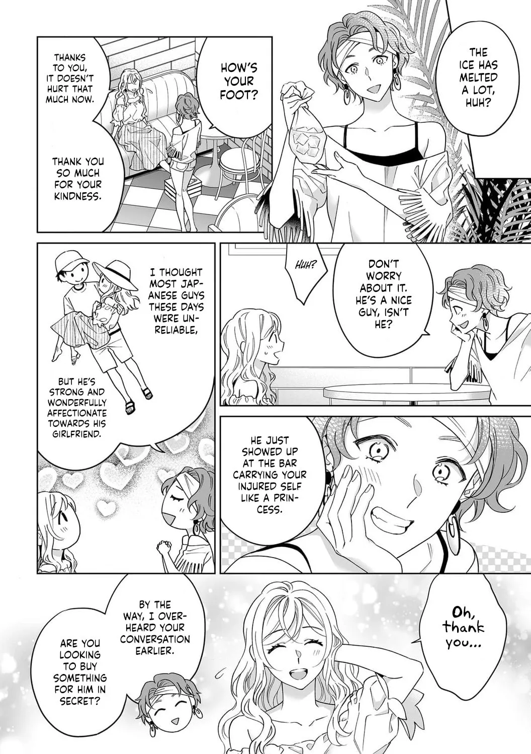 Goukon Aite wa Nikushoku Keikan?! Chapter 35 page 8 - 