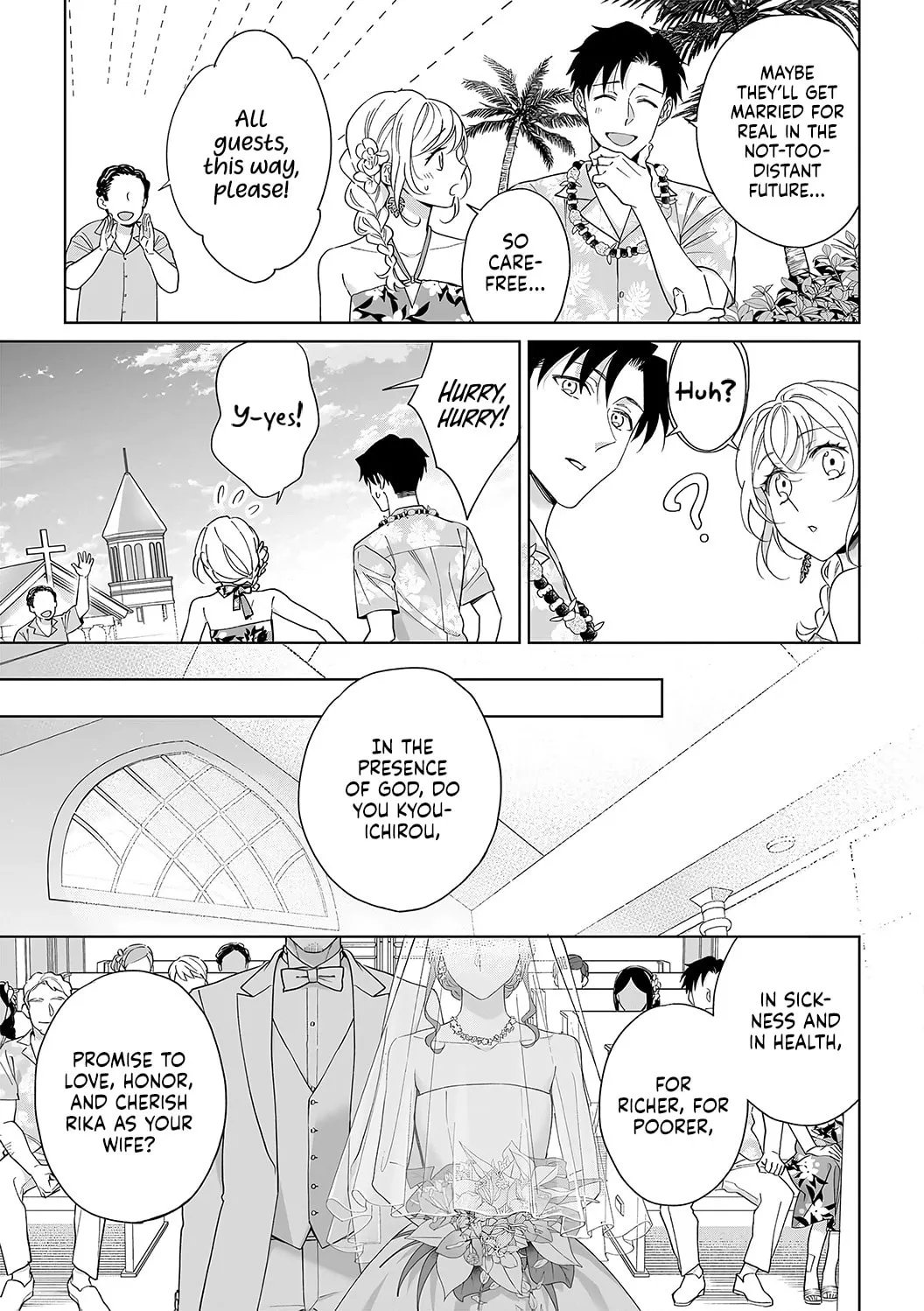 Goukon Aite wa Nikushoku Keikan?! Chapter 37 page 8 - 