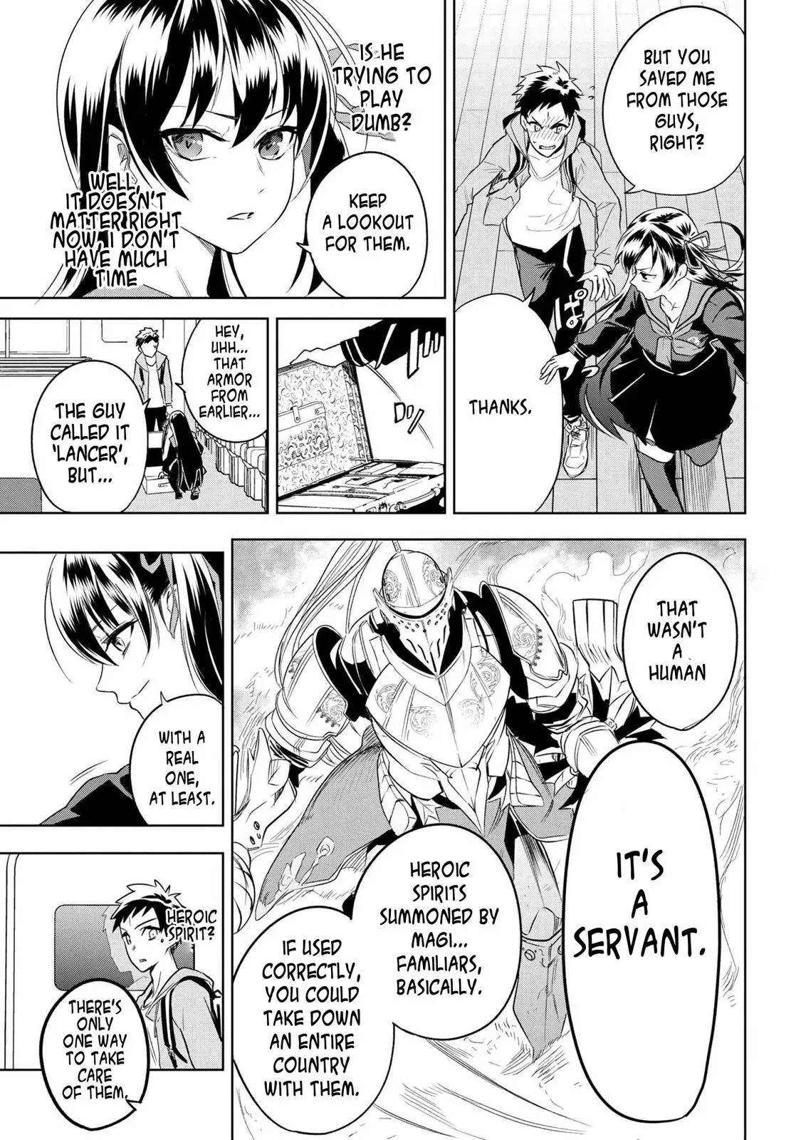 Grail Mystery in the Imperial Capital - Fate/type Redline Chapter 1 page 41 - 