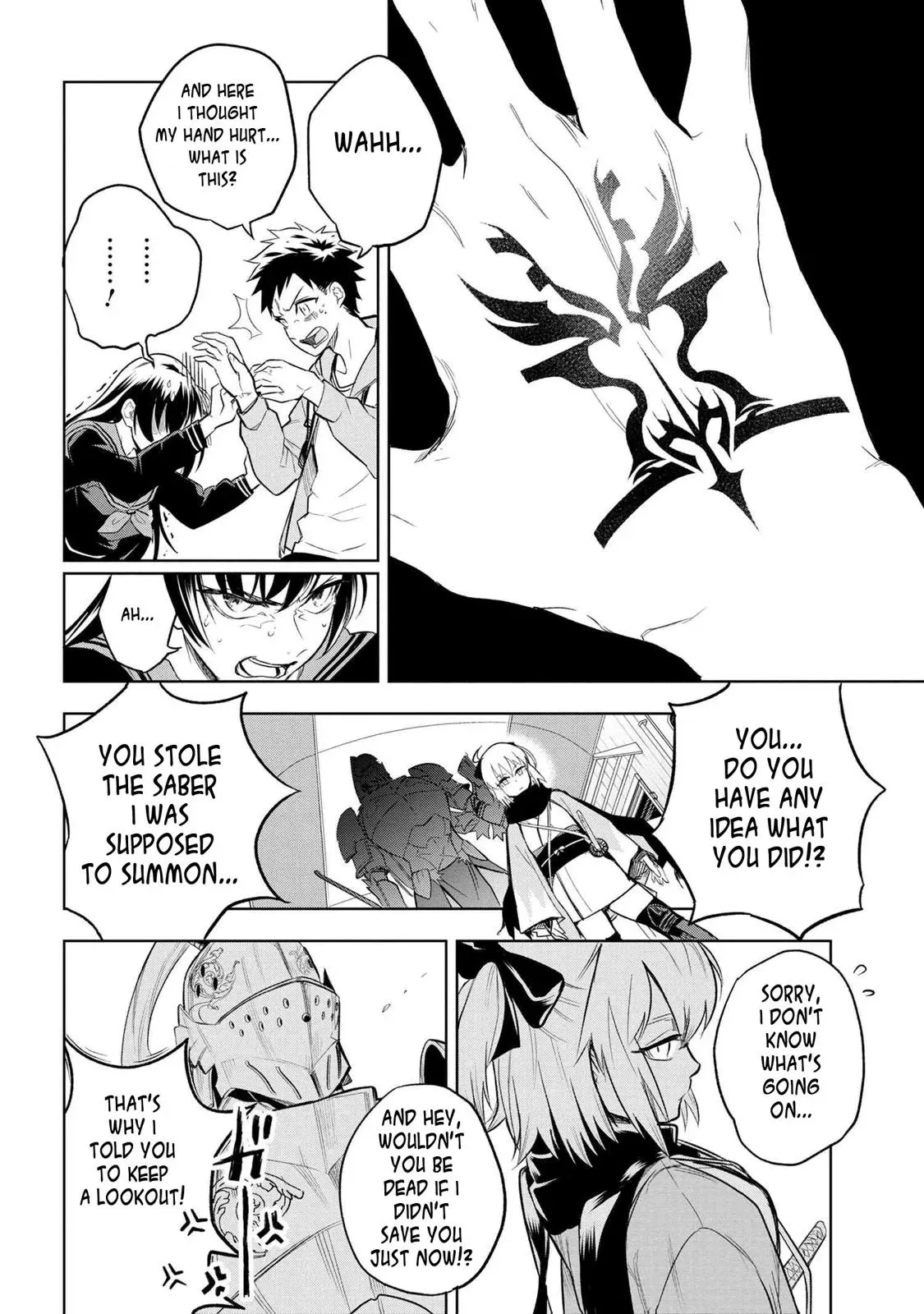 Grail Mystery in the Imperial Capital - Fate/type Redline Chapter 1 page 52 - 