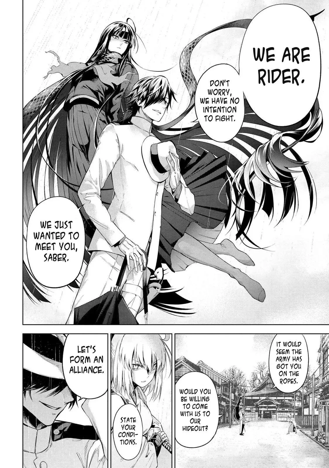 Grail Mystery in the Imperial Capital - Fate/type Redline Chapter 11.1 page 4 - 