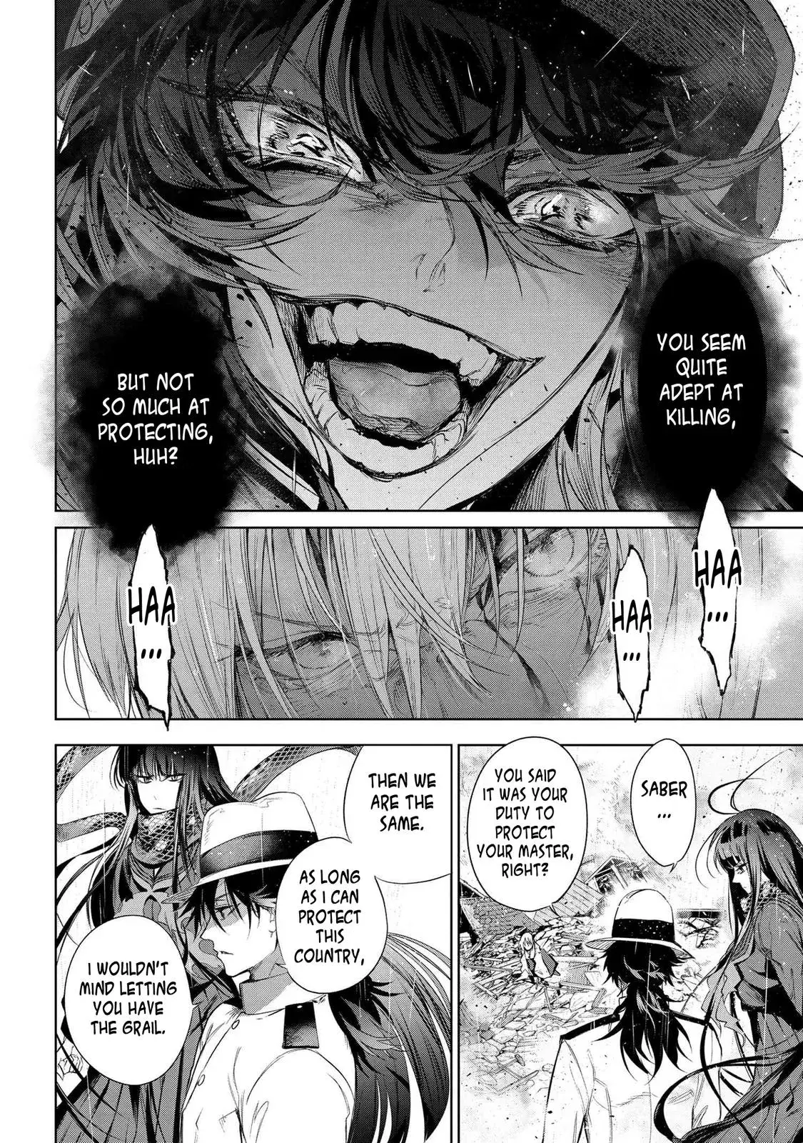 Grail Mystery in the Imperial Capital - Fate/type Redline Chapter 11.3 page 8 - 