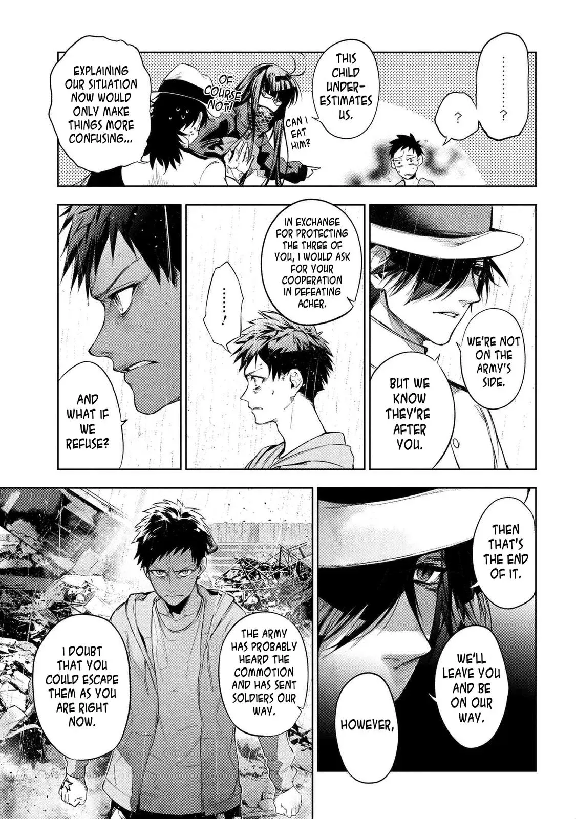 Grail Mystery in the Imperial Capital - Fate/type Redline Chapter 12.1 page 3 - 