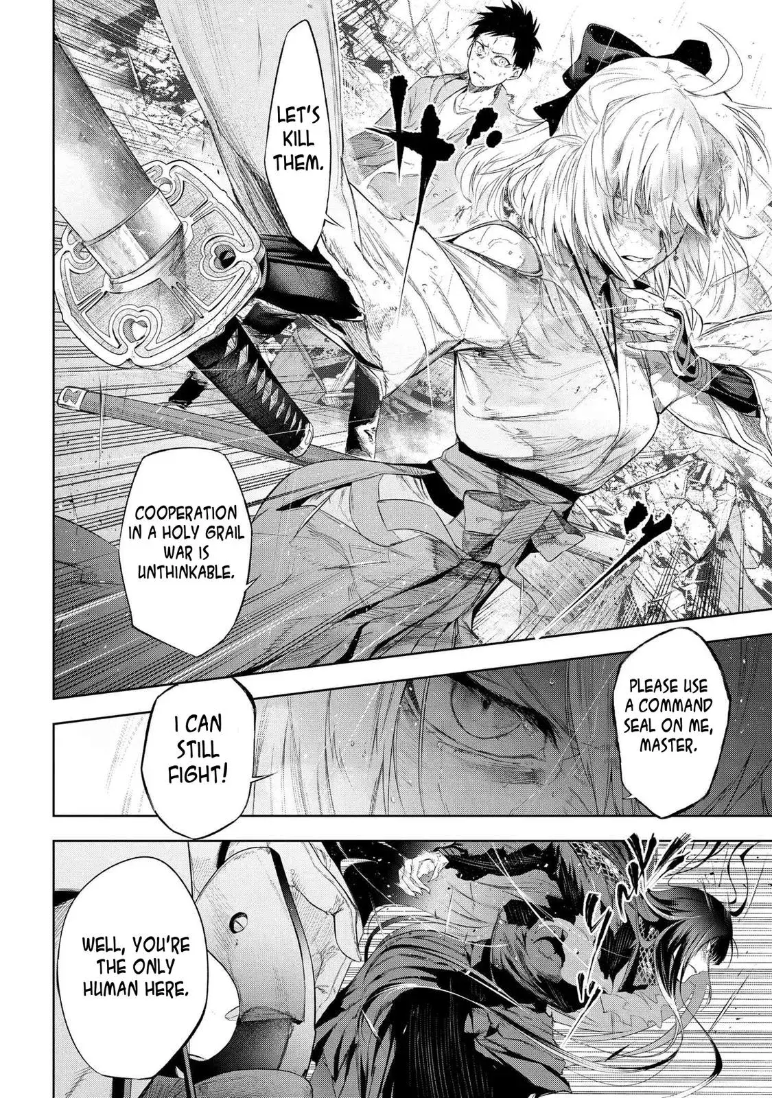Grail Mystery in the Imperial Capital - Fate/type Redline Chapter 12.1 page 4 - 