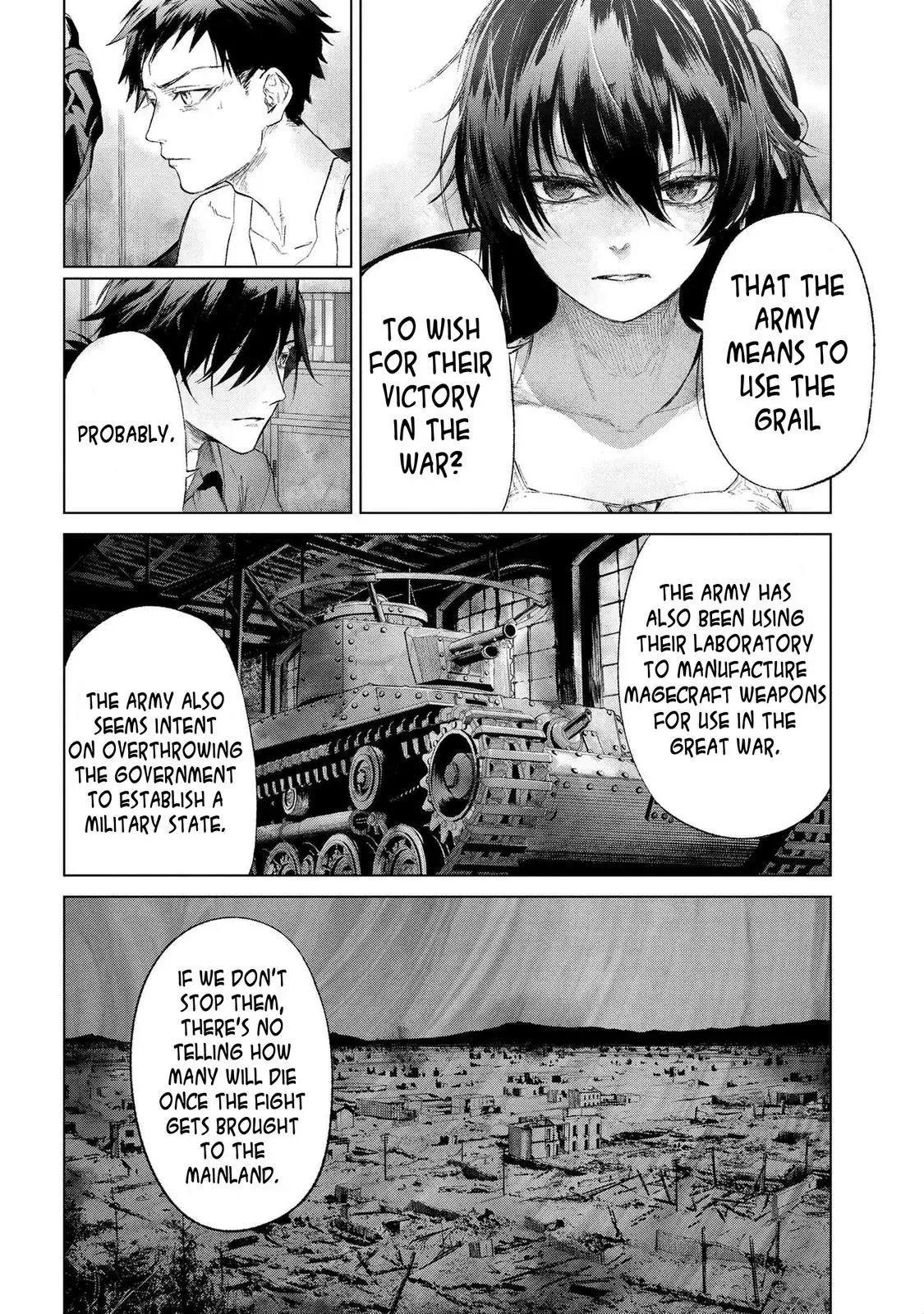 Grail Mystery in the Imperial Capital - Fate/type Redline Chapter 14.2 page 5 - 