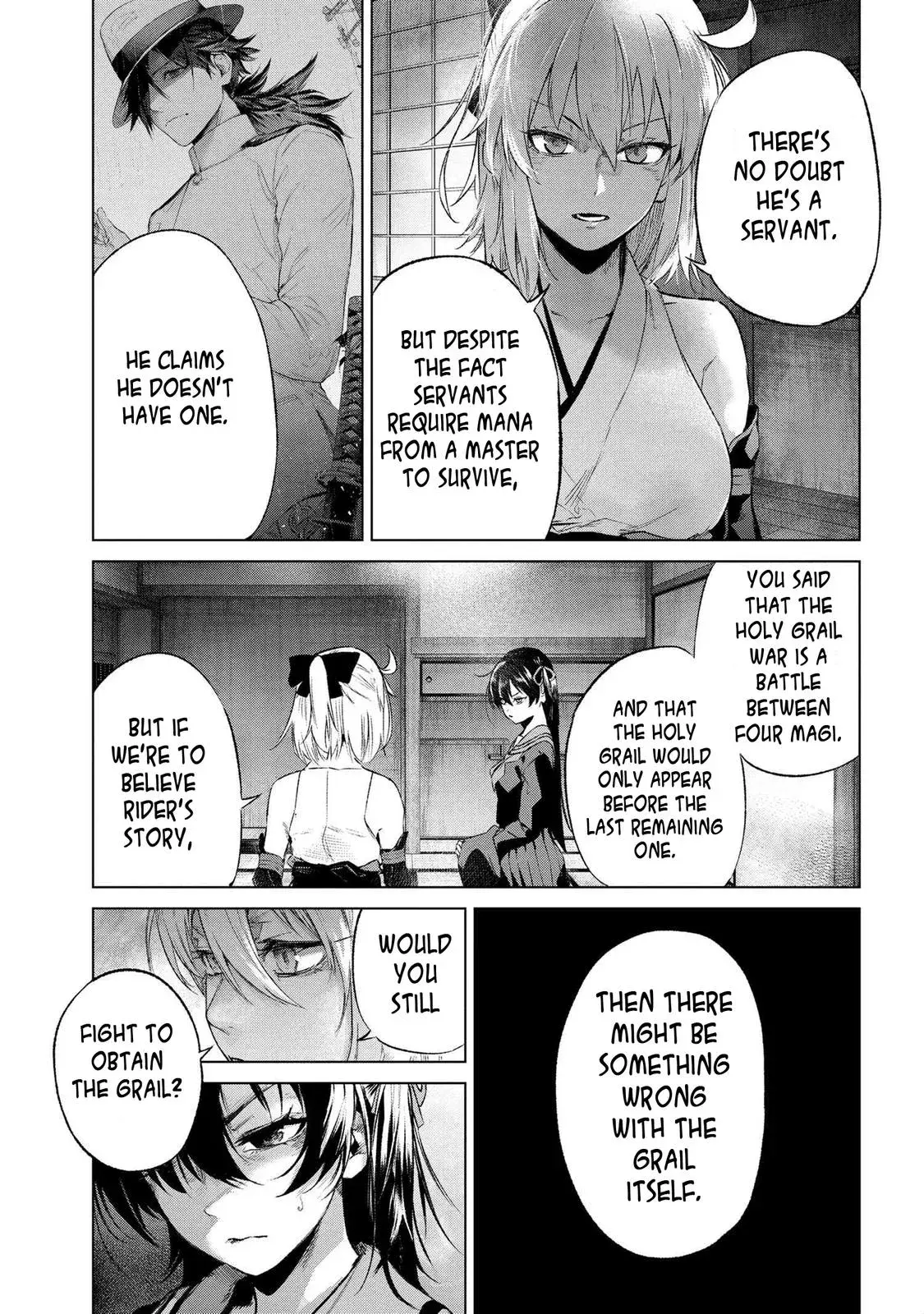 Grail Mystery in the Imperial Capital - Fate/type Redline Chapter 14.2 page 10 - 