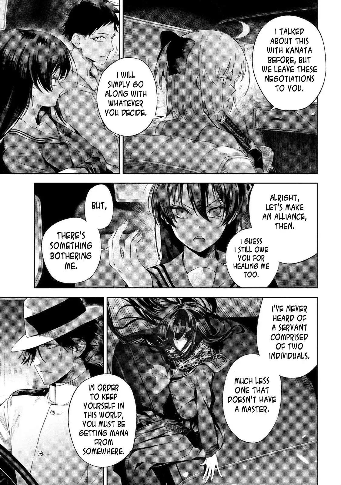 Grail Mystery in the Imperial Capital - Fate/type Redline Chapter 16.3 page 3 - 