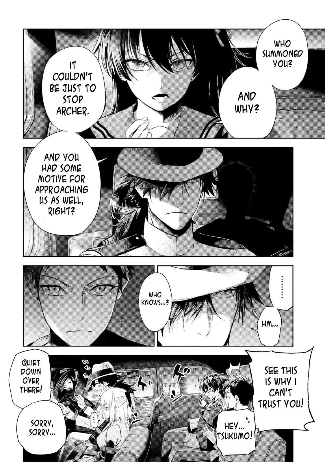 Grail Mystery in the Imperial Capital - Fate/type Redline Chapter 16.3 page 4 - 