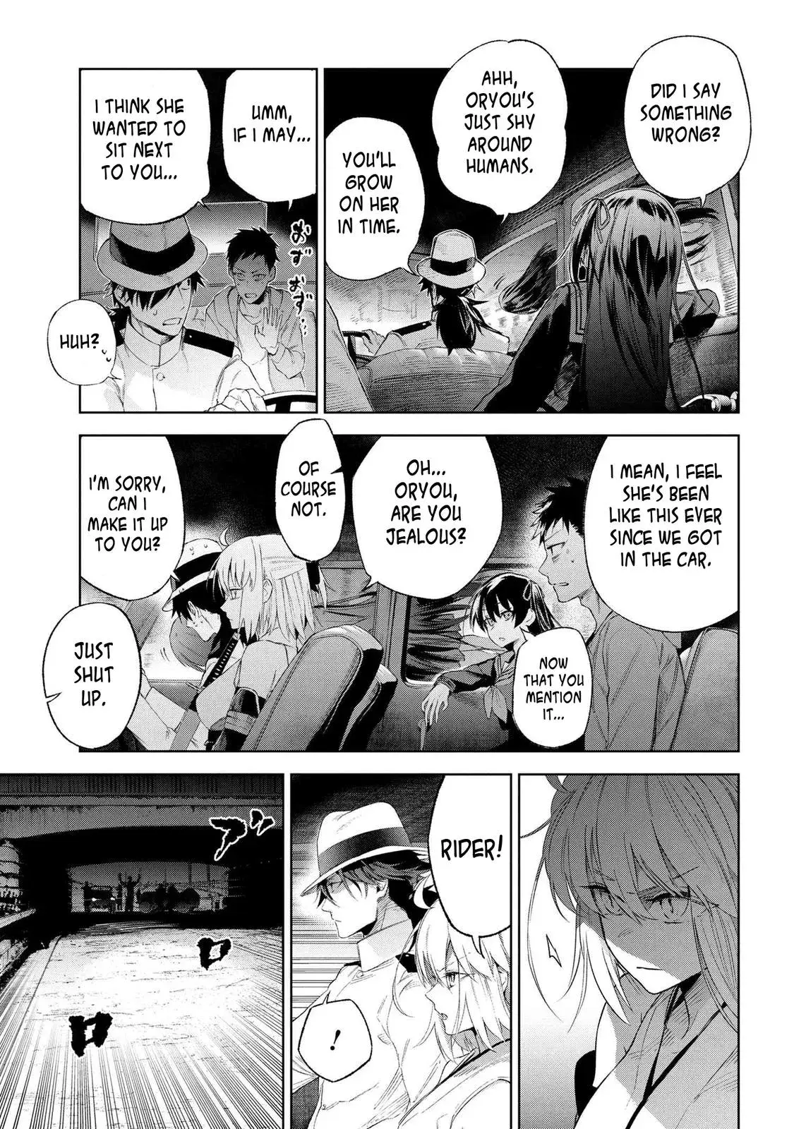 Grail Mystery in the Imperial Capital - Fate/type Redline Chapter 16.3 page 7 - 