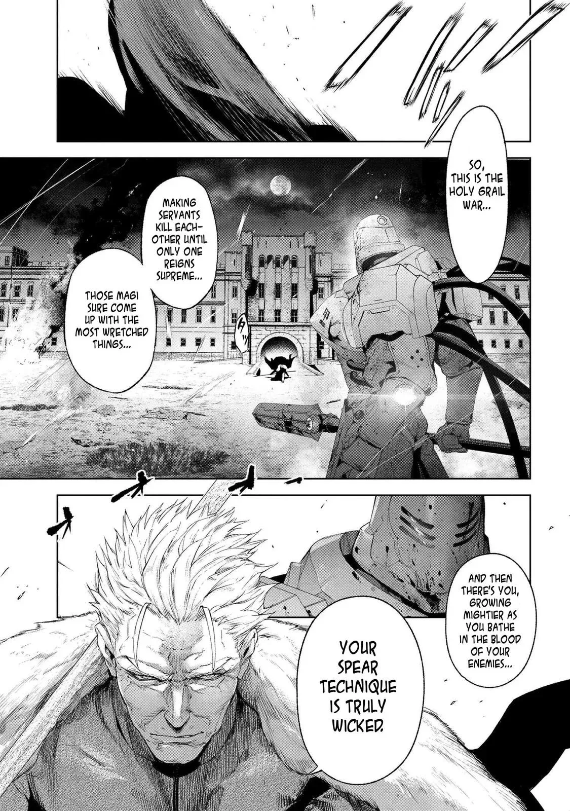 Grail Mystery in the Imperial Capital - Fate/type Redline Chapter 19.1 page 1 - 