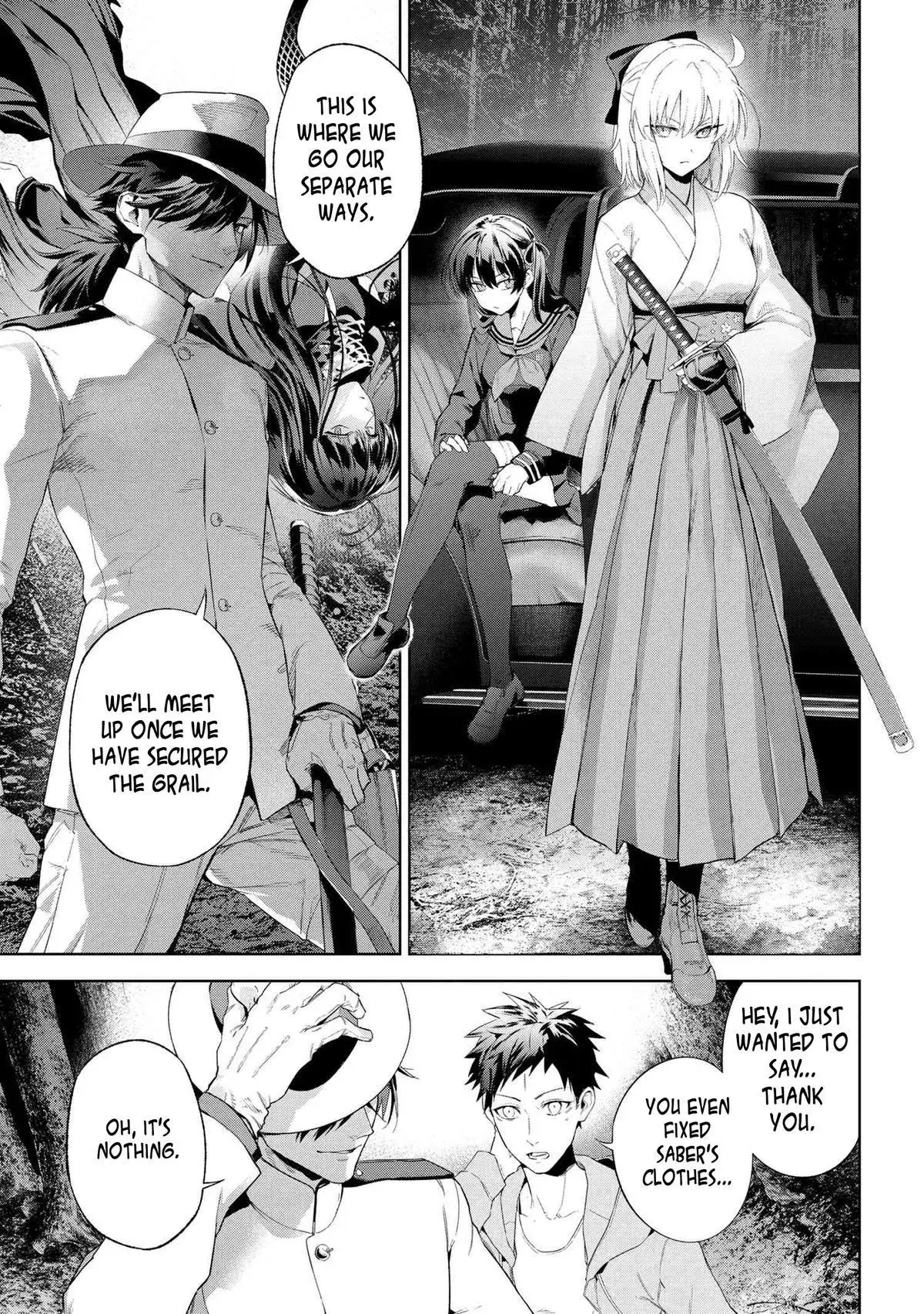 Grail Mystery in the Imperial Capital - Fate/type Redline Chapter 19.3 page 2 - 