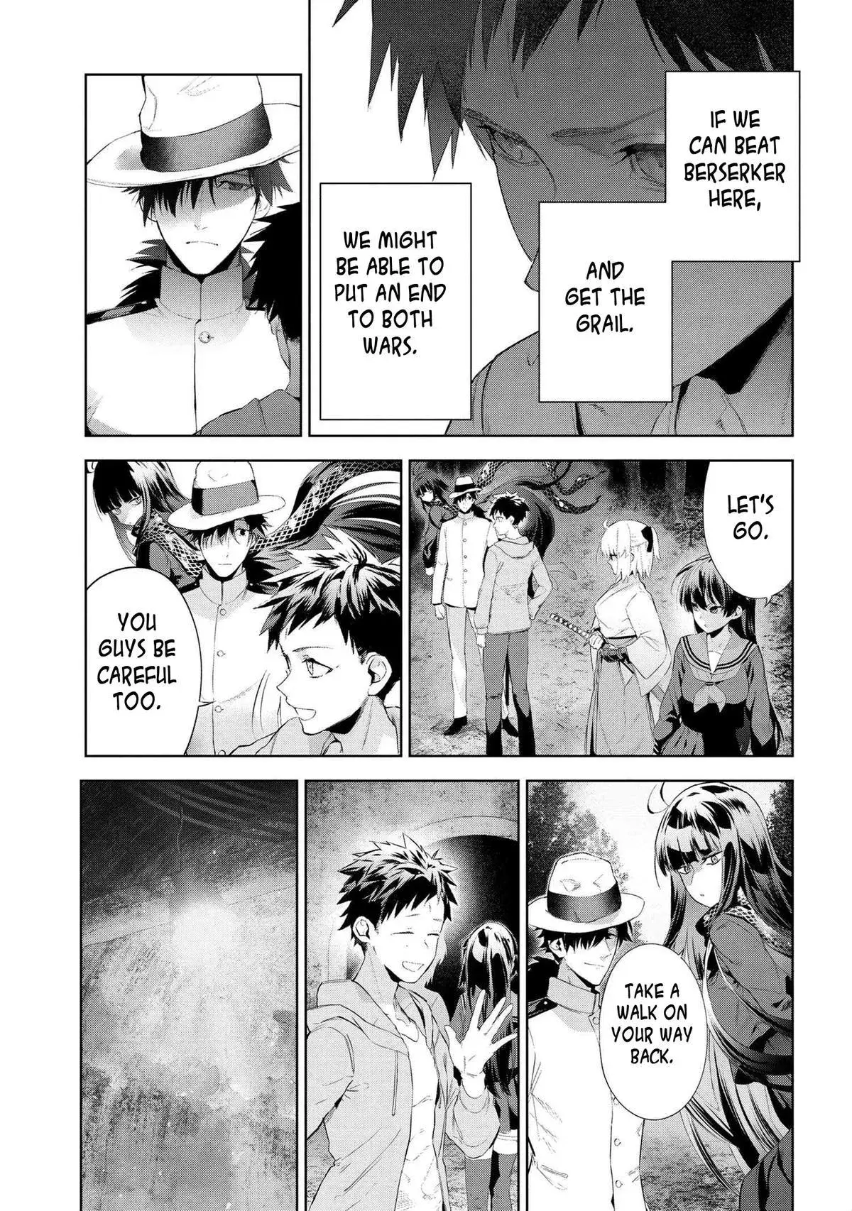 Grail Mystery in the Imperial Capital - Fate/type Redline Chapter 19.3 page 4 - 