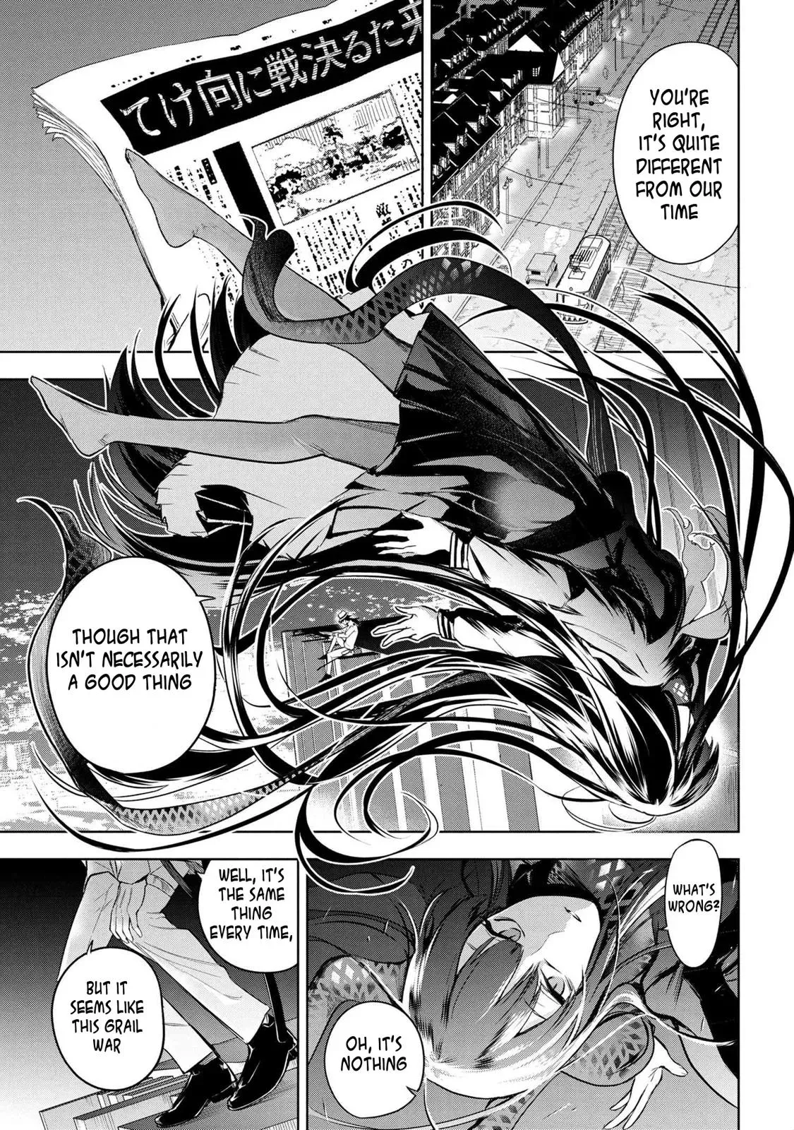 Grail Mystery in the Imperial Capital - Fate/type Redline Chapter 2.3 page 13 - 