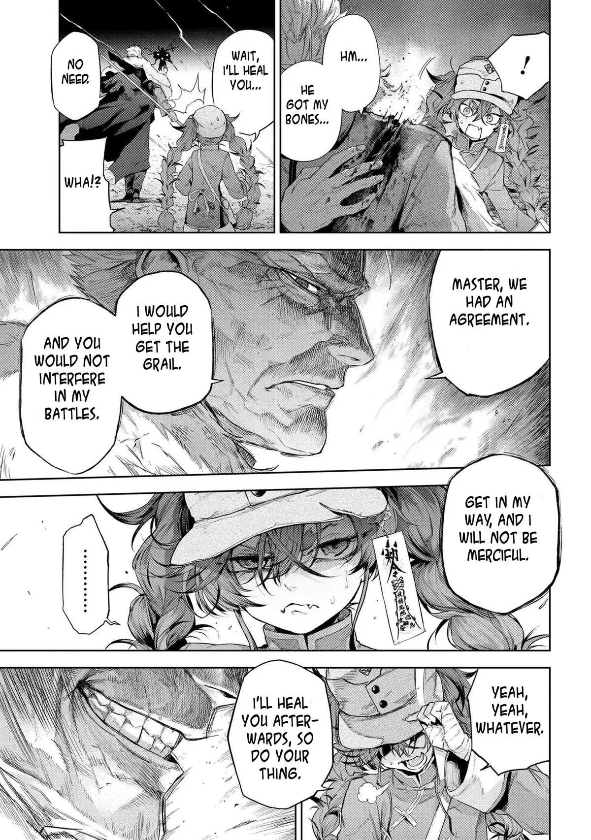 Grail Mystery in the Imperial Capital - Fate/type Redline Chapter 20.2 page 12 - 