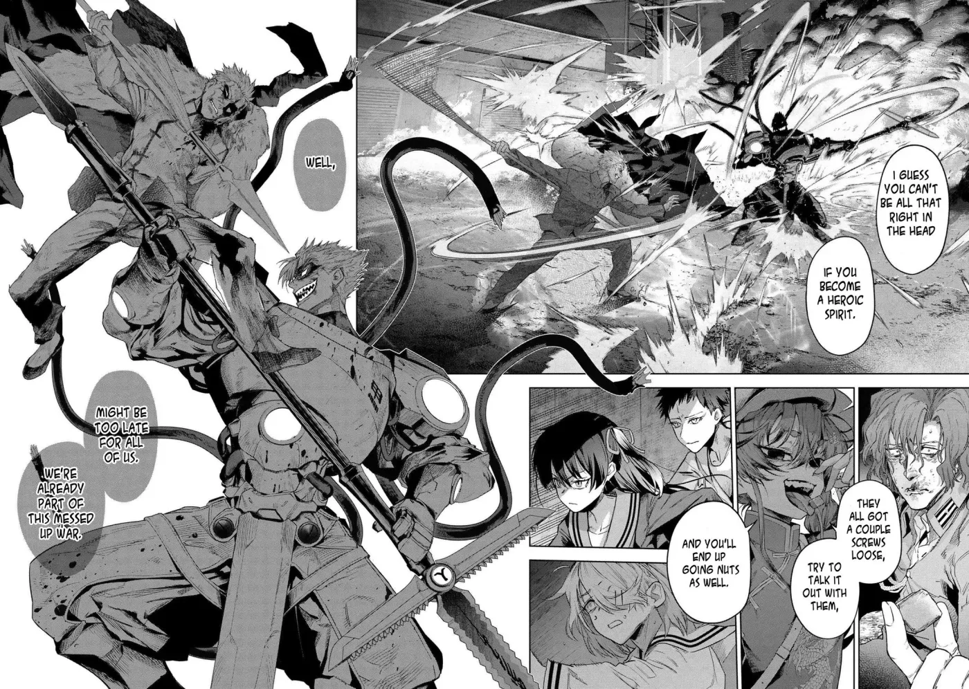 Grail Mystery in the Imperial Capital - Fate/type Redline Chapter 20.2 page 15 - 