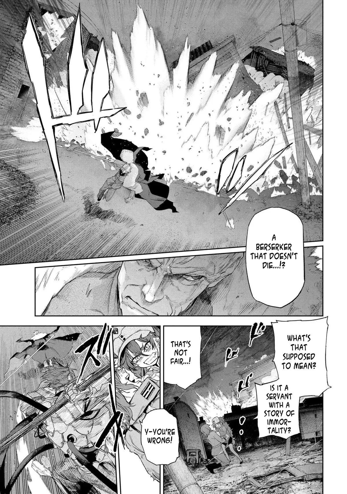 Grail Mystery in the Imperial Capital - Fate/type Redline Chapter 20.2 page 4 - 