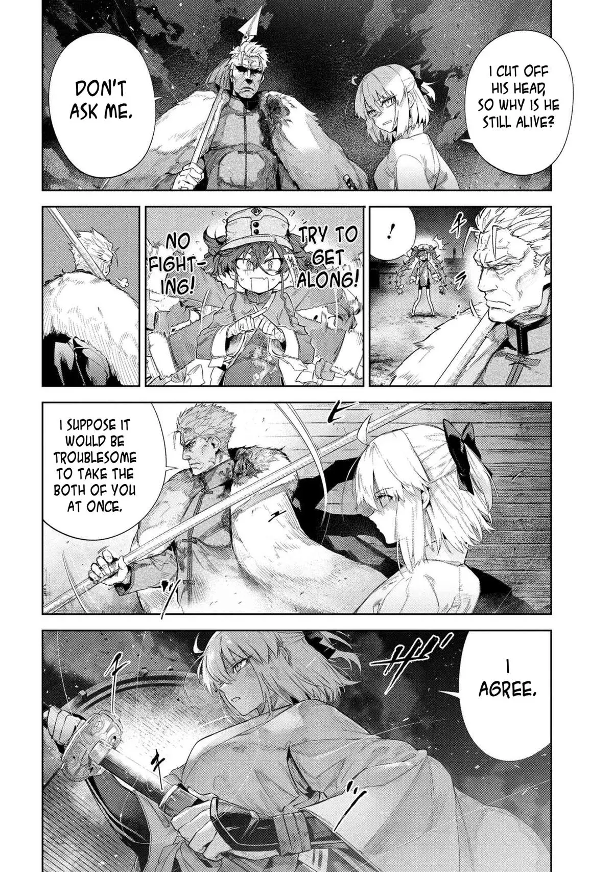 Grail Mystery in the Imperial Capital - Fate/type Redline Chapter 21.1 page 13 - 