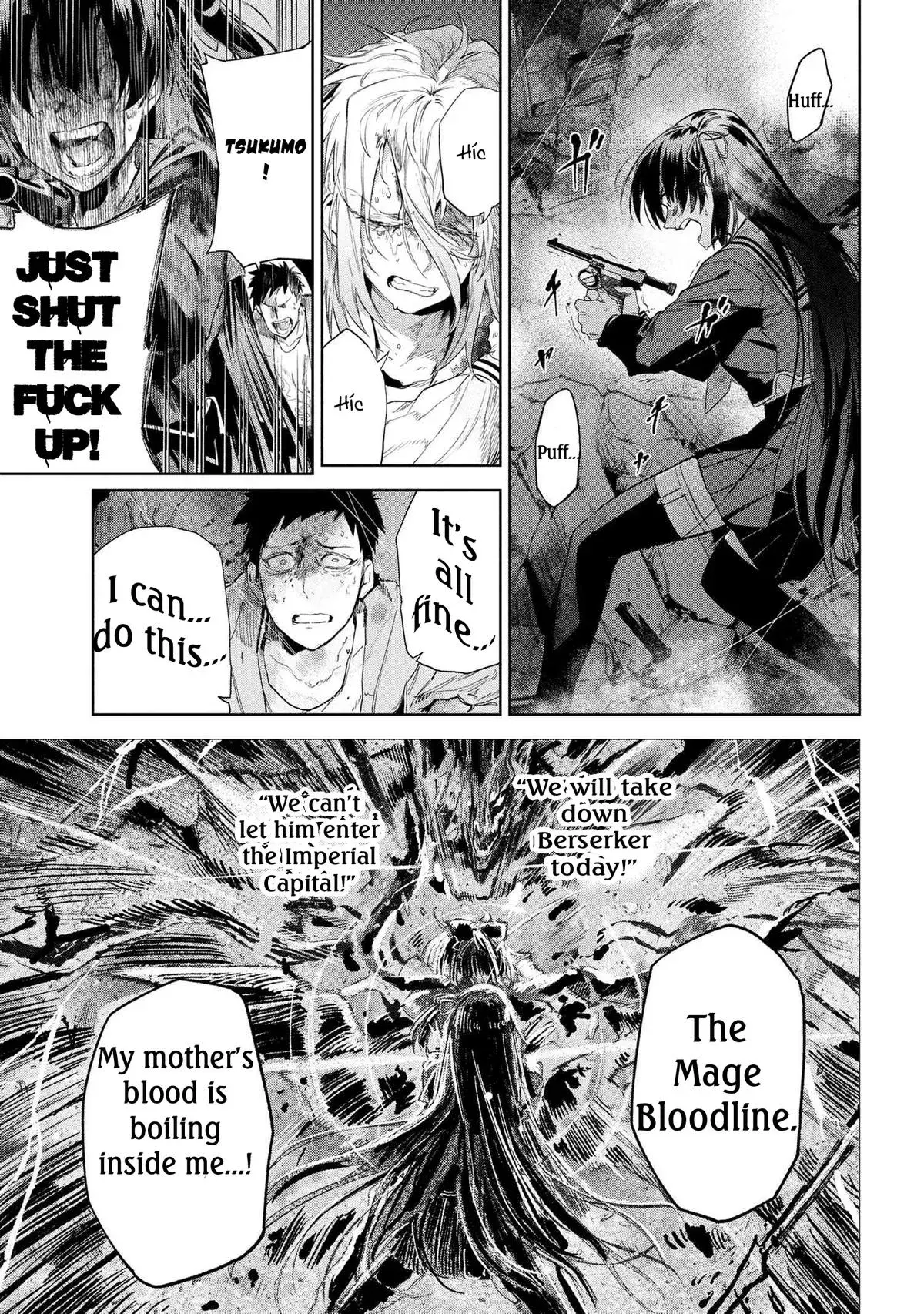 Grail Mystery in the Imperial Capital - Fate/type Redline Chapter 22.1 page 15 - 