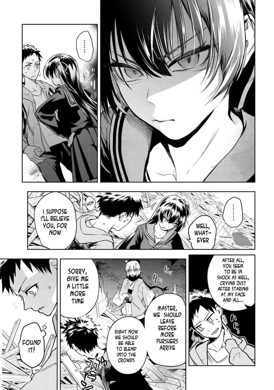 Grail Mystery in the Imperial Capital - Fate/type Redline Chapter 3.1 page 5 - 