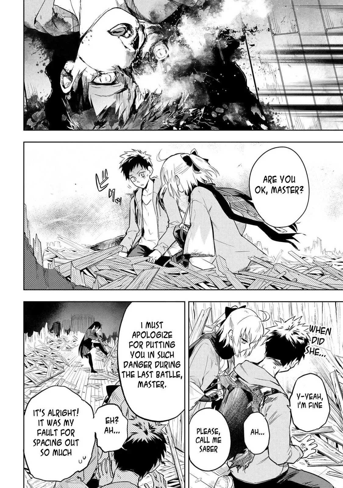 Grail Mystery in the Imperial Capital - Fate/type Redline Chapter 3.1 page 8 - 