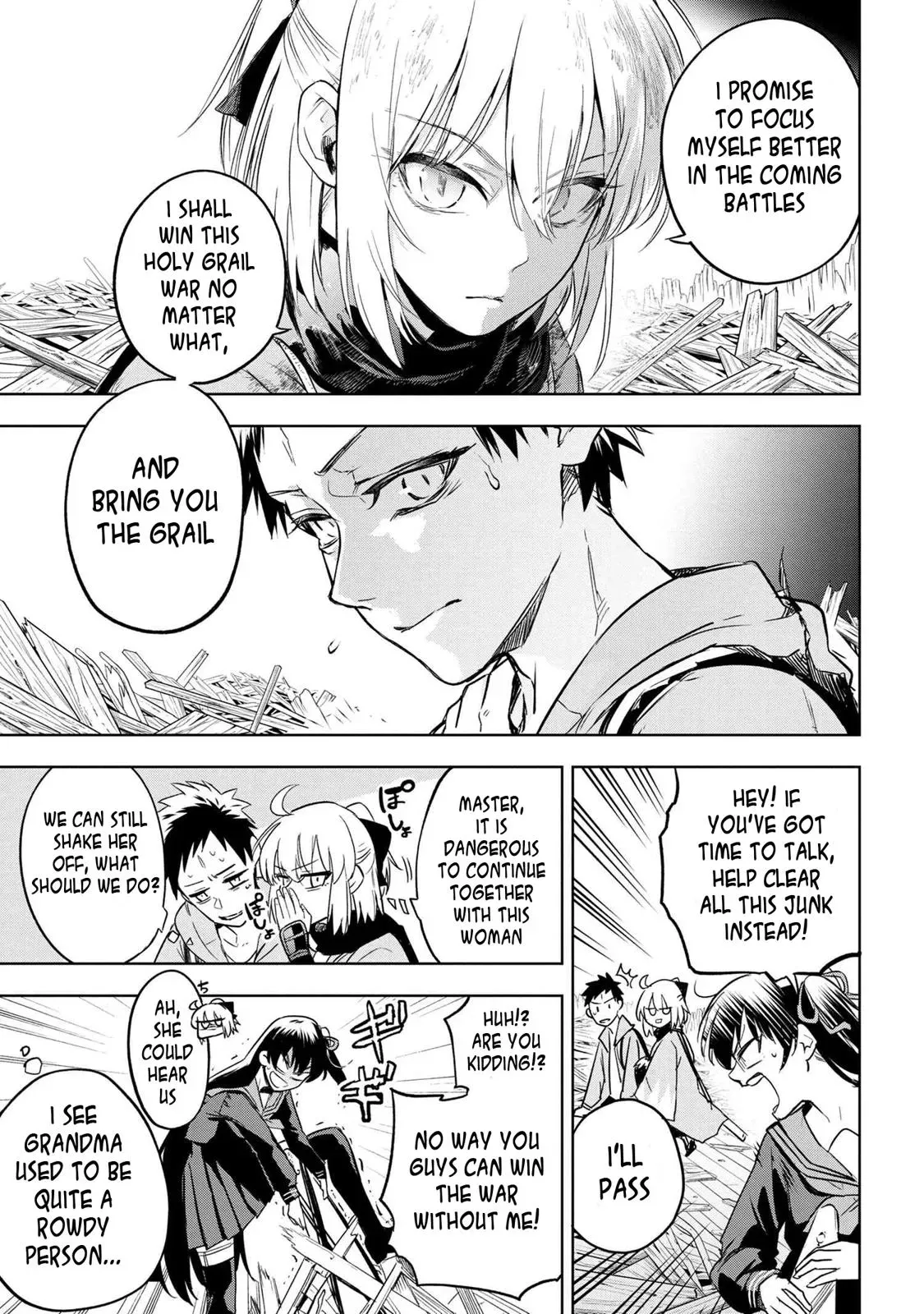 Grail Mystery in the Imperial Capital - Fate/type Redline Chapter 3.1 page 9 - 