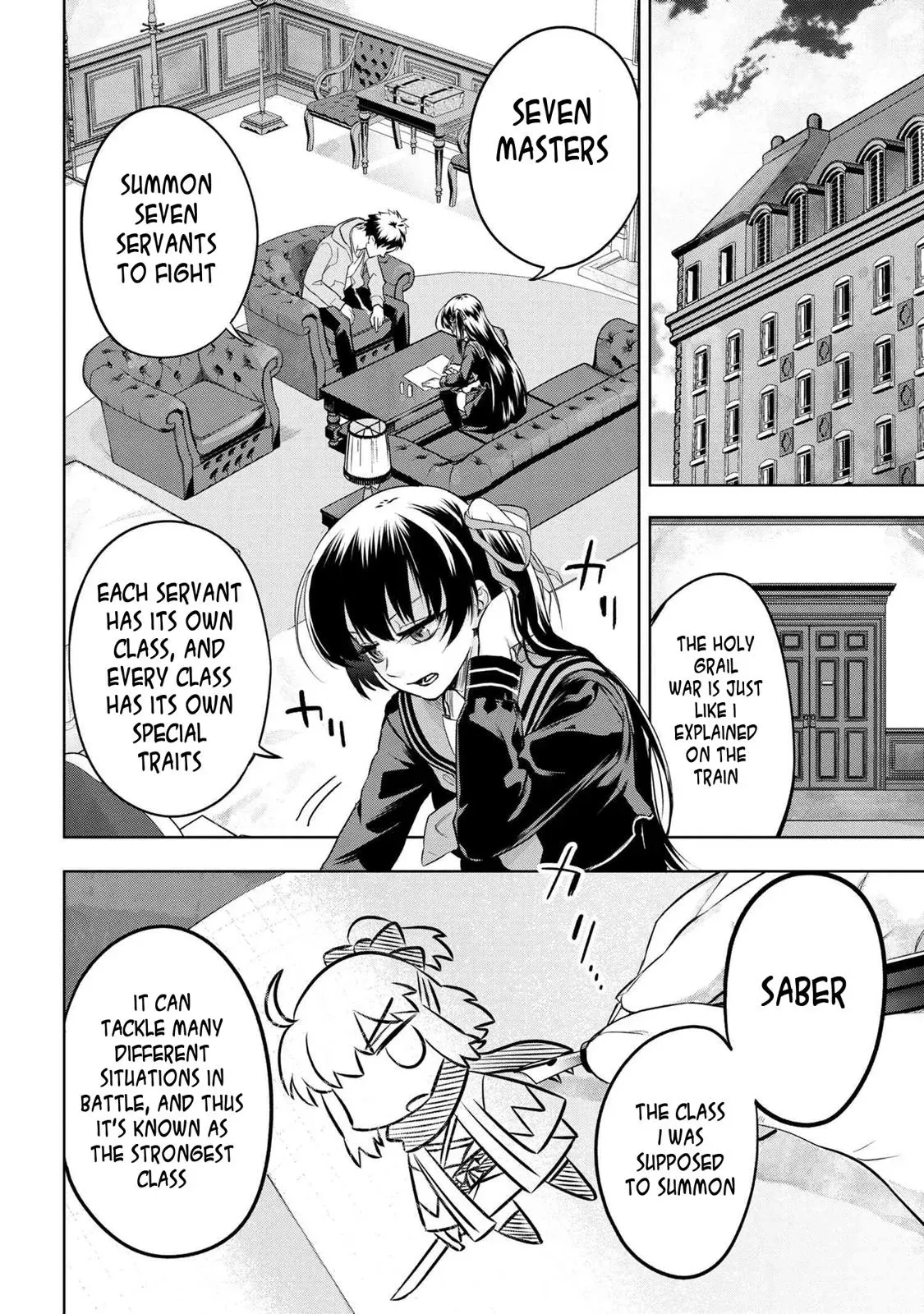 Grail Mystery in the Imperial Capital - Fate/type Redline Chapter 3.2 page 10 - 